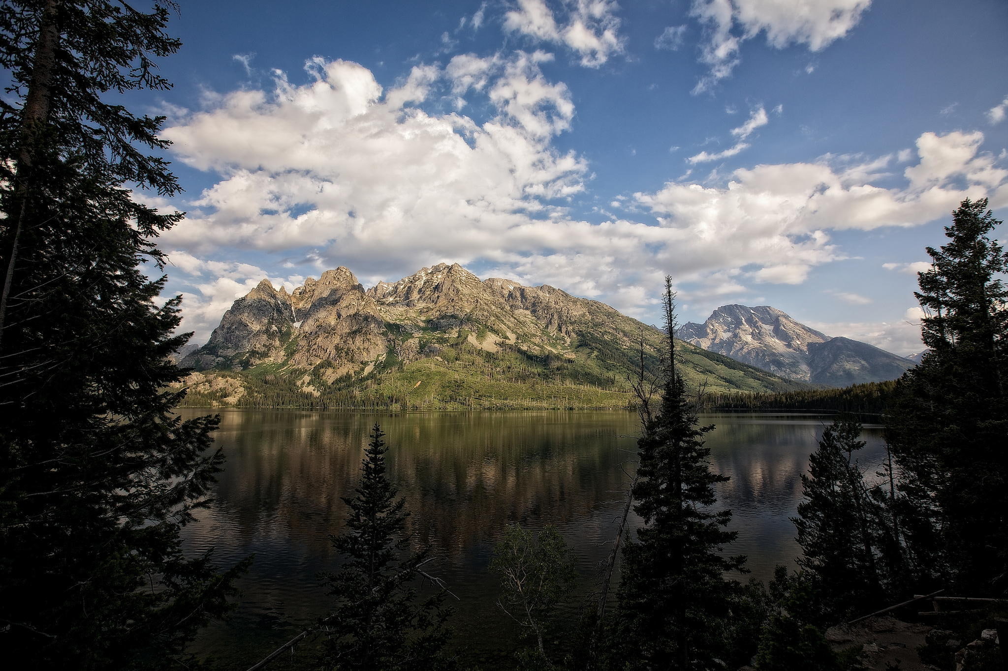 Jenny Lake, lake, Wyoming, Teton National Park, 1080P, mountains, HD Wallpaper