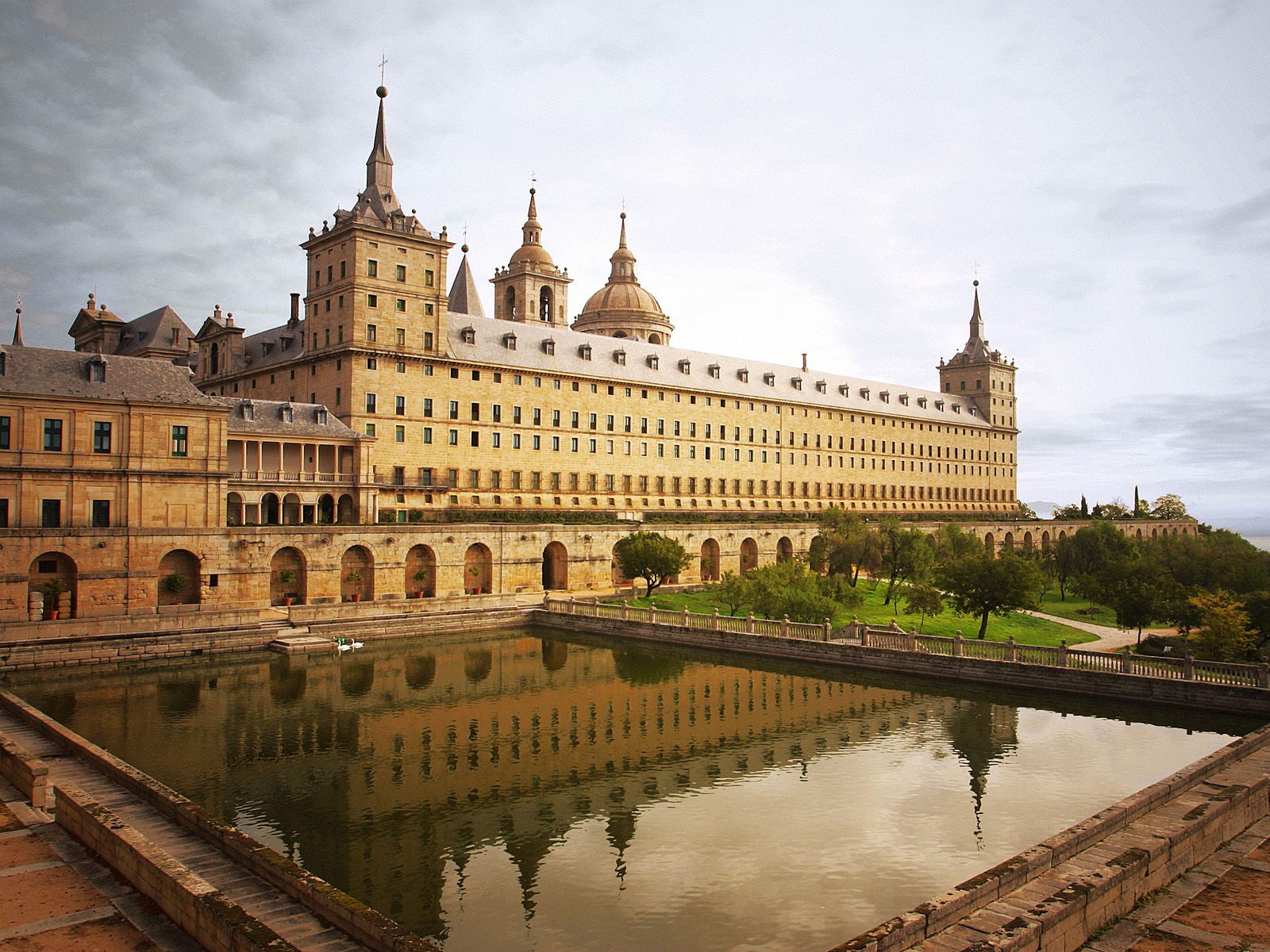 720P, escorial, spain, monastery, HD Wallpaper