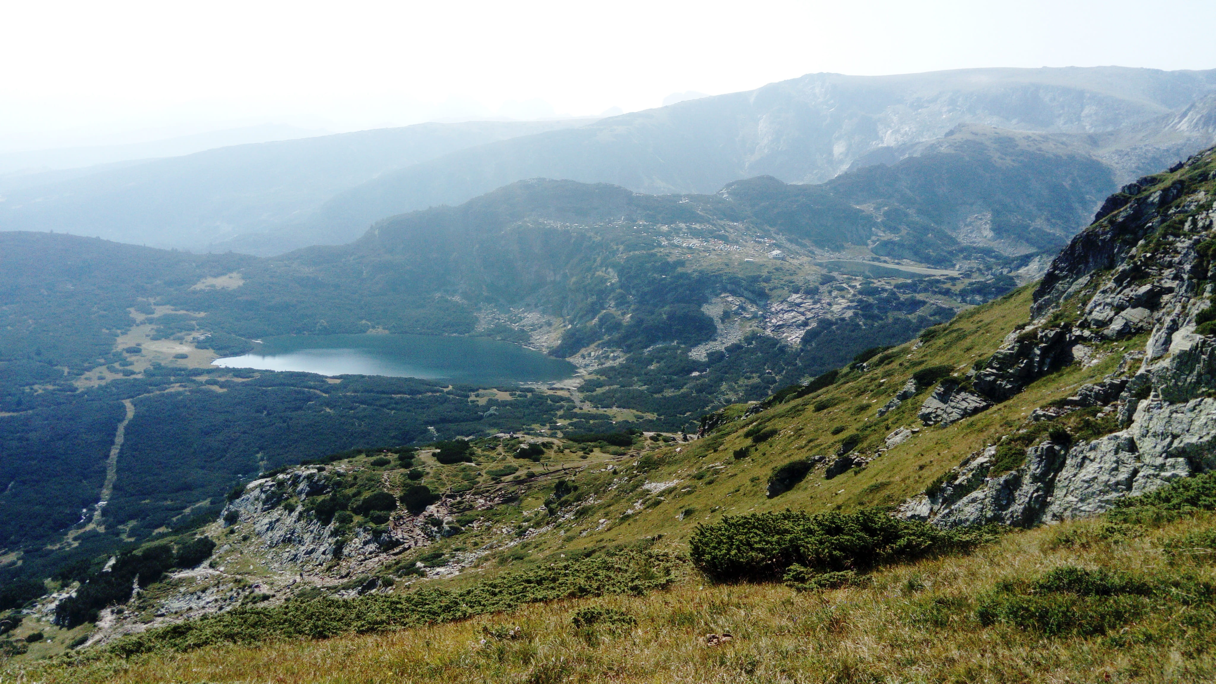 idyllic, rila, scenics - nature, no people, landscape, plant, mountain, fog, outdoors, non-urban scene, tranquil scene, day, nature, tranquility, bulgaria, HD Wallpaper