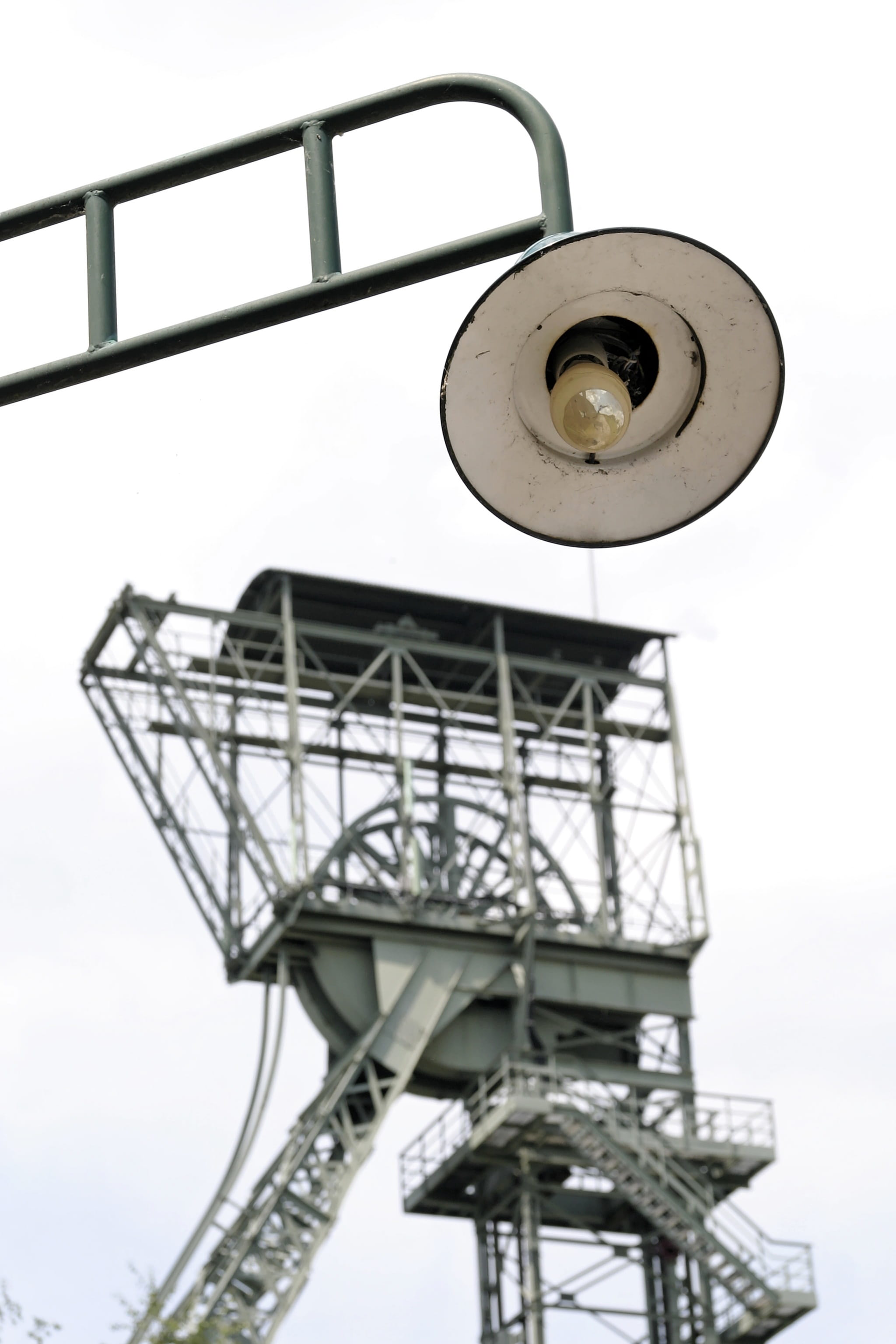 outdoors, sky, Mining, geometric shape, historically, no people, carbon, technology, architecture, ruhr area, industry, lighting equipment, day, nature, Phone HD Wallpaper