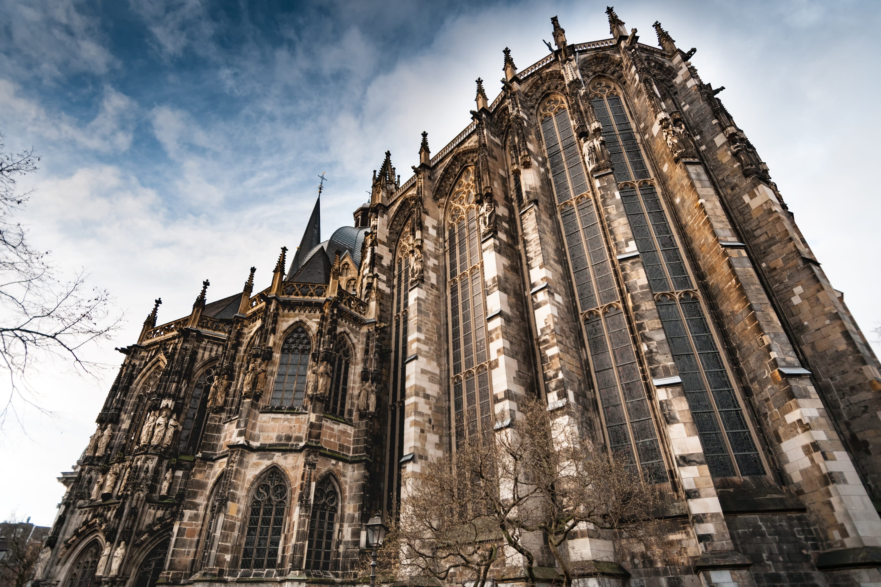 cultural monument, Dom, north rhine westphalia, spire, landmark, house of worship, travel, gothic style, building exterior, travel destinations, nature, HD Wallpaper