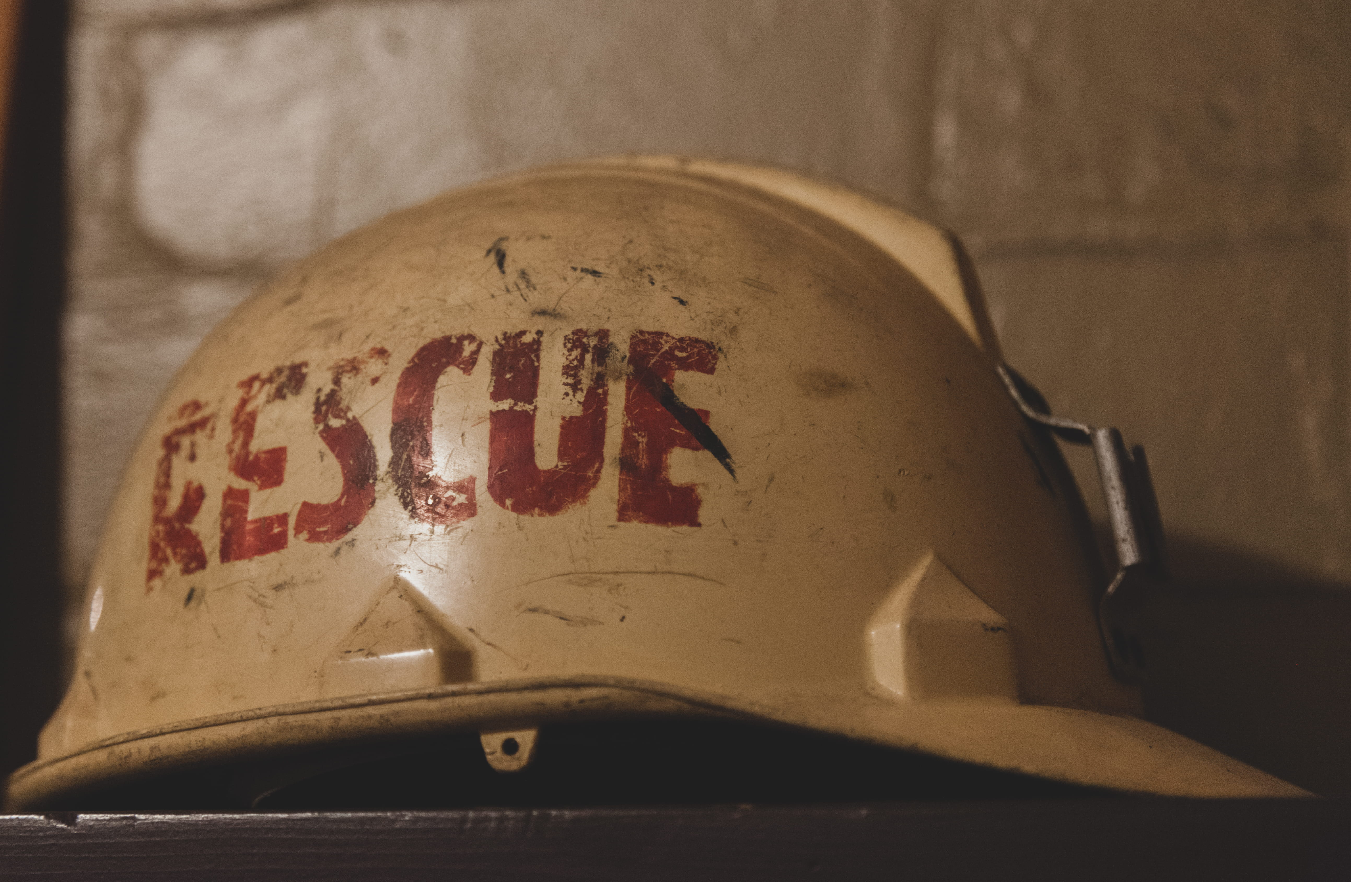 text, hat, obsolete, single word, worn, capital letter, indoors, safety, occupation, lithgow, work, australia, focus on foreground, coal mining, non-western script, HD Wallpaper