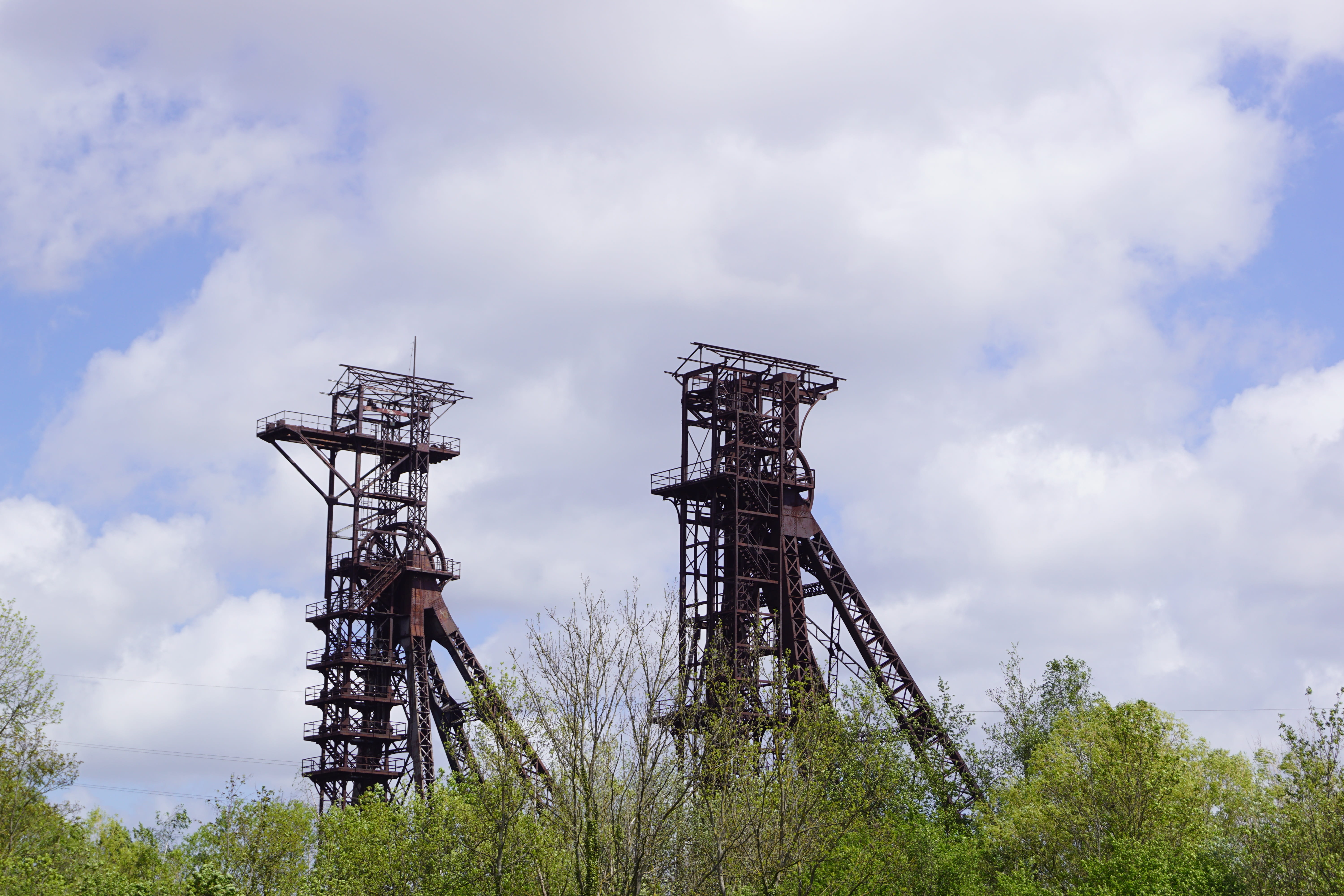 day, built structure, industry, fuel and power generation, tower, technology, 5K, connection, belgium, monceau-sur-sambre, sky, low angle view, tall - high, HD Wallpaper