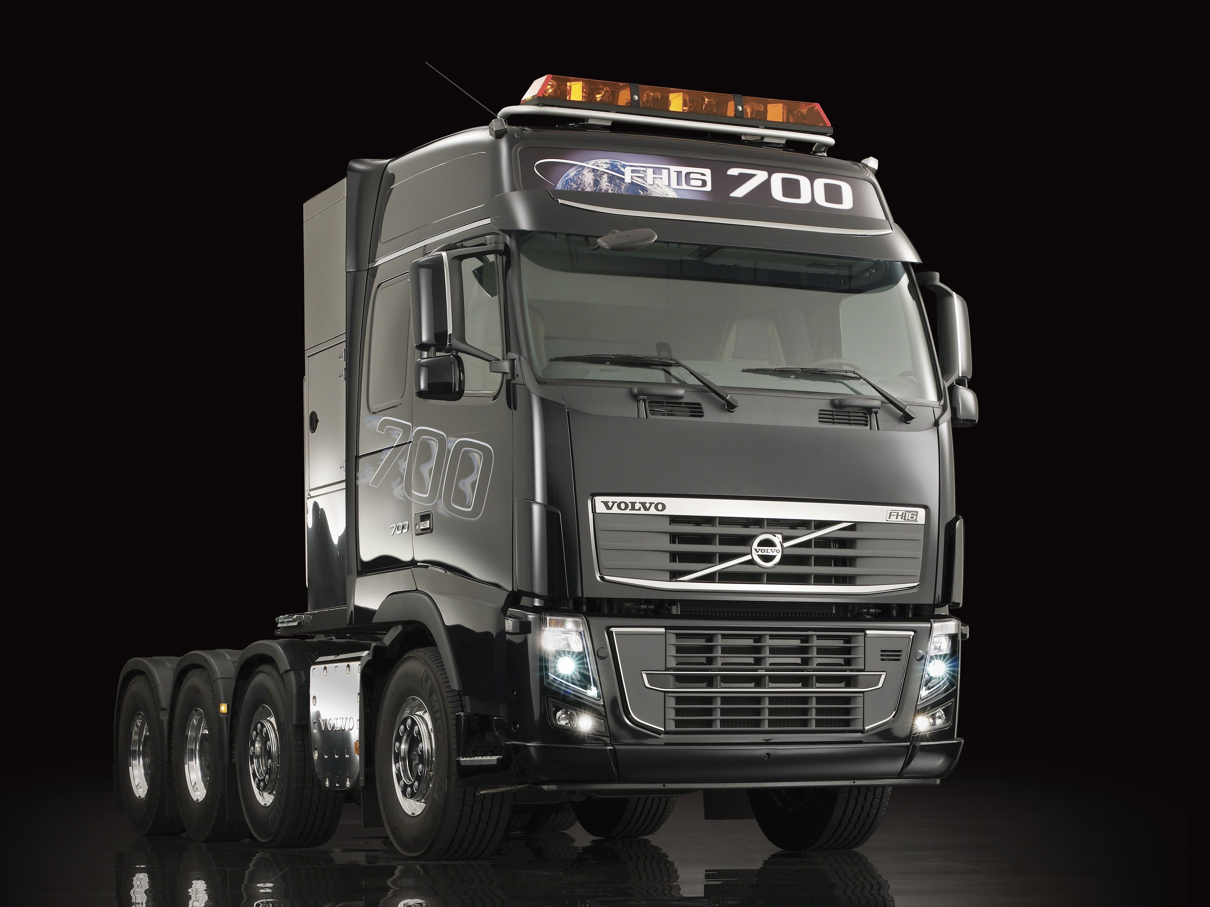 volvo, tractor, 700, 2012, semi, 8x4, 4K, fh16, HD Wallpaper