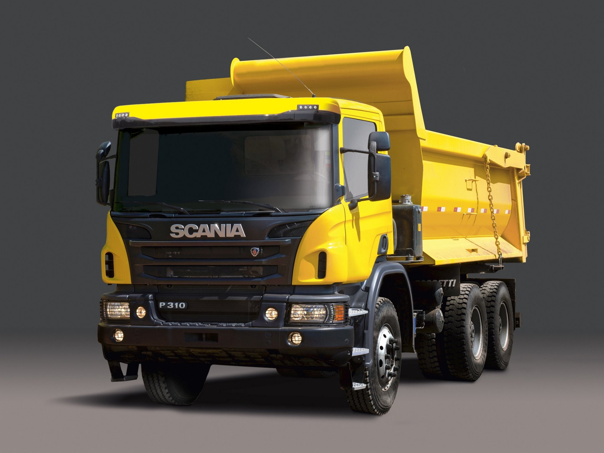 p310, 2011, semi, tractor, scania, dumptruck, dump, tipper, 6x4, 1080P, HD Wallpaper