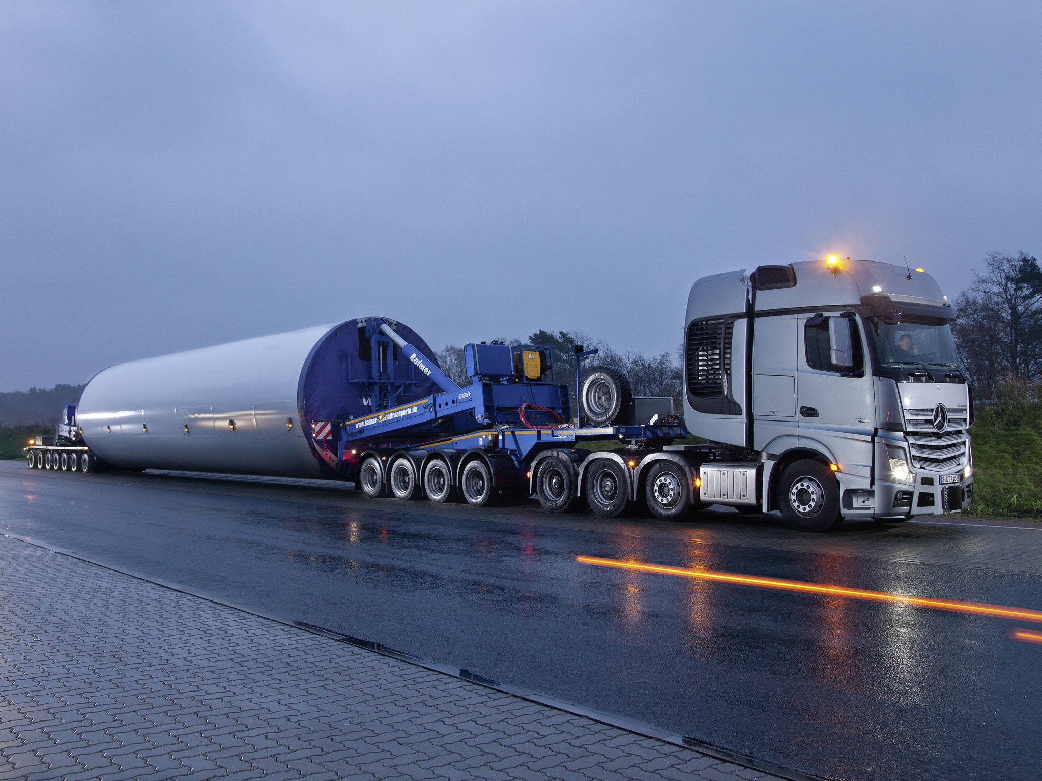 4163, semi, actros, benz, 1080P, mercedes, mp4, slt, 2014, tractor, HD Wallpaper