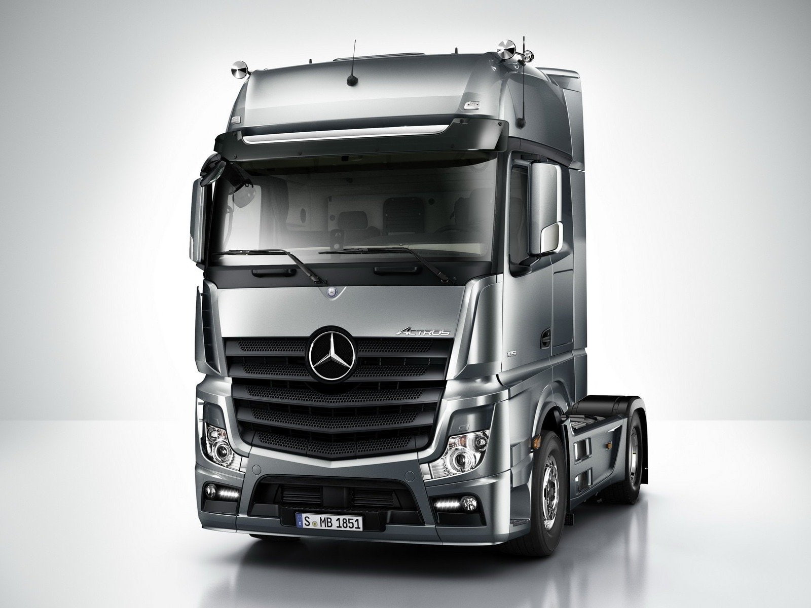 1851, semi, 2011, tractor, benz, mp4, mercedes, 720P, actros, HD Wallpaper