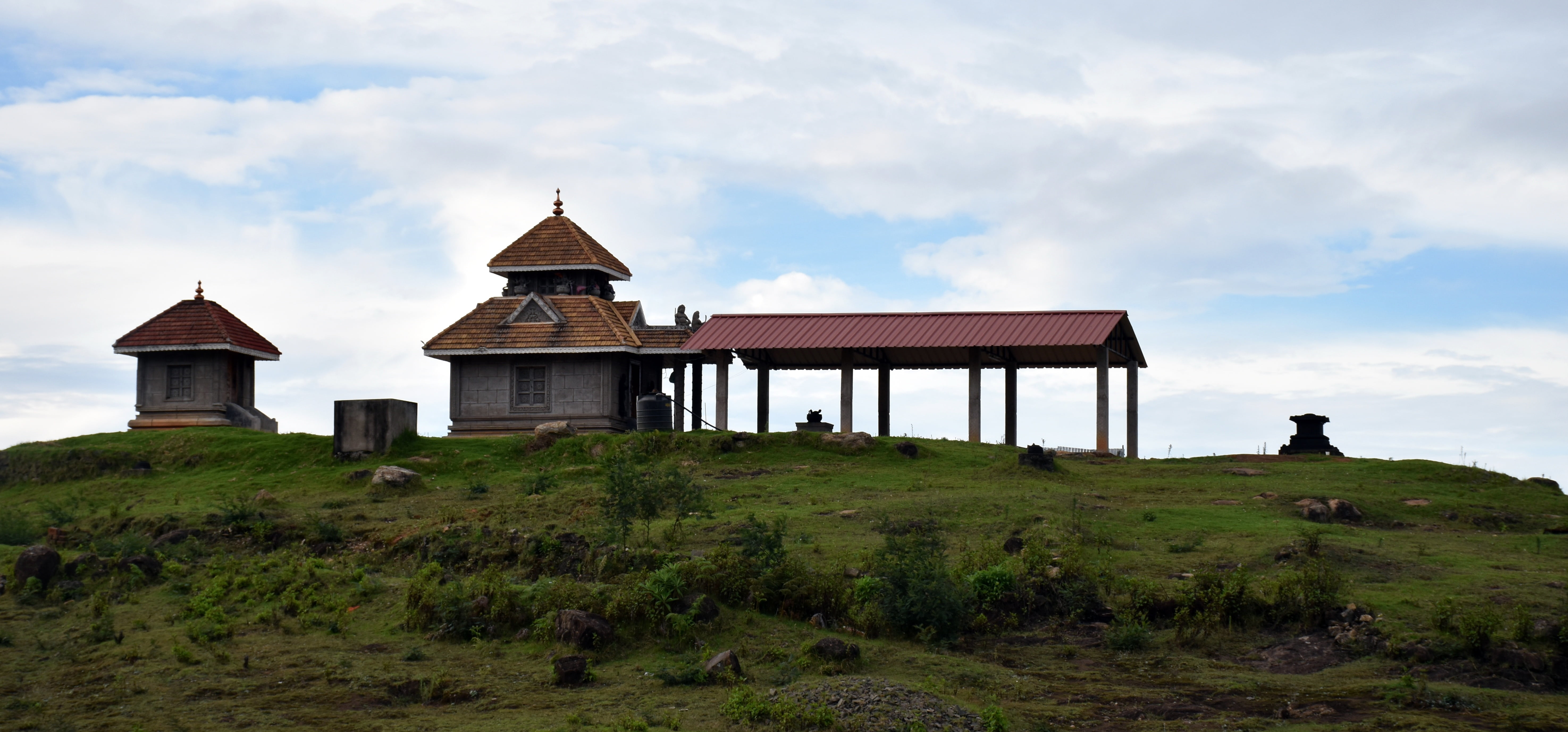 5K, land, belief, india, religion, cloud - sky, nature, tourism, spirituality, landscape, place of worship, outdoors, temple, plant, travel destinations, HD Wallpaper