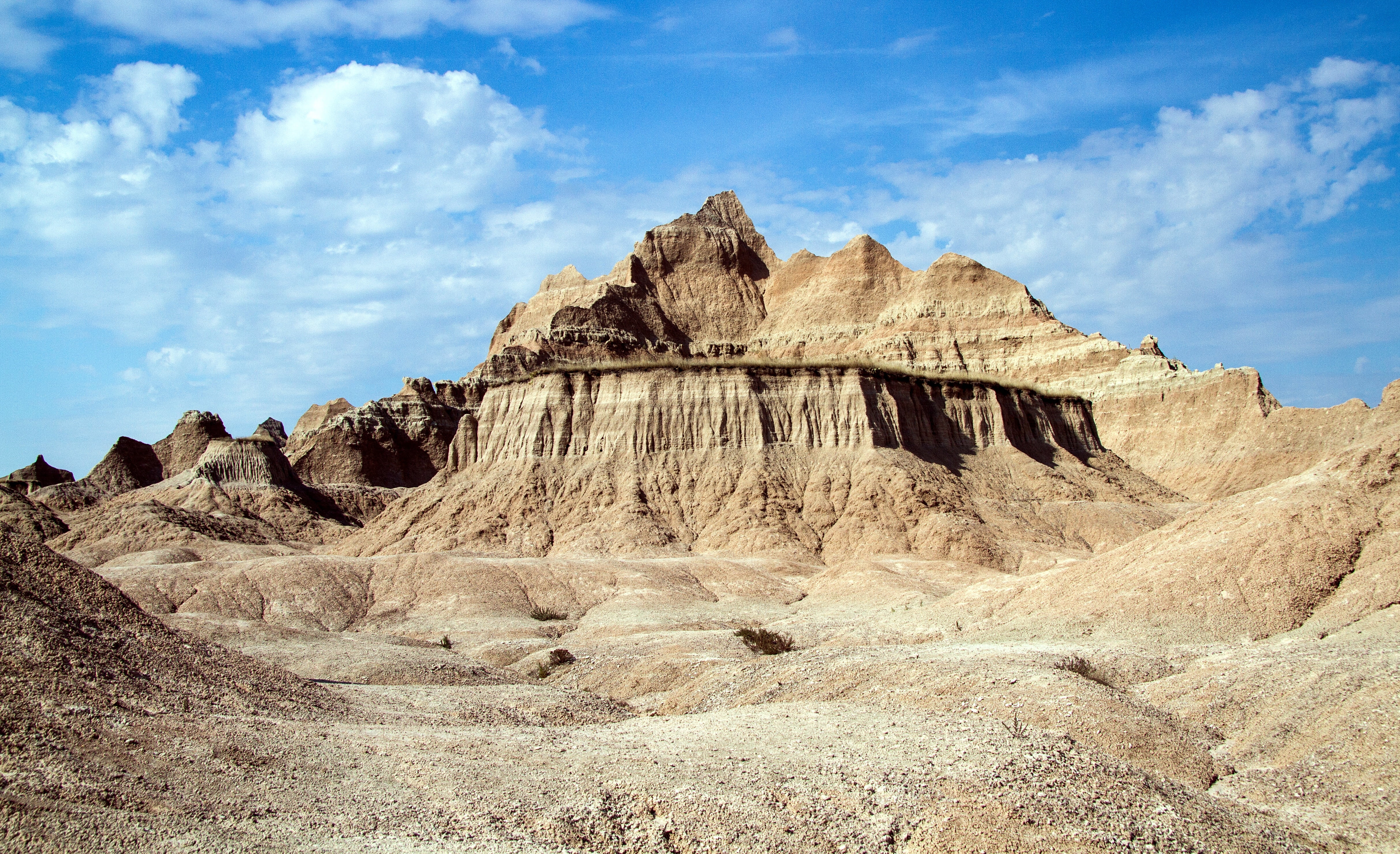 united states, outdoors, desert, scenics, physical geography, north america, semi-arid, solid, landscape, national park, arid climate, lakota, usa, america, HD Wallpaper