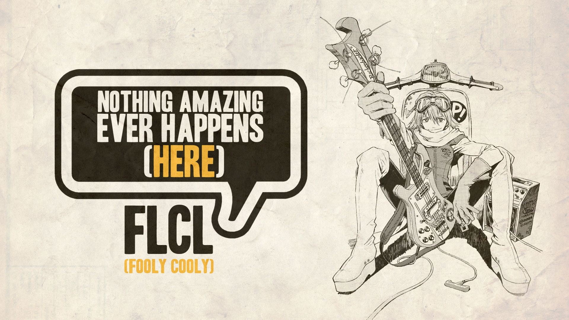 creativity, outdoors, crew, FLCL, male likeness, black, shirt, text, neck, artwork, no people, communication, anime, white, quote, bone, printed, representation, HD Wallpaper