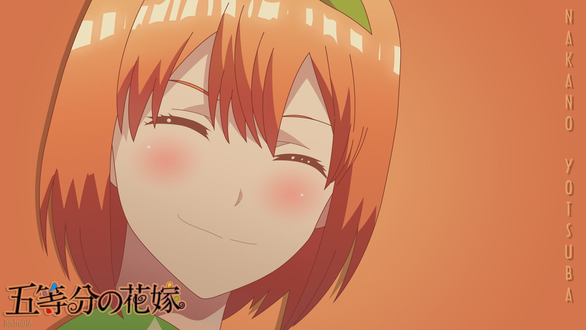 1080P, Go Toubun No Hanayome, Anime, Yotsuba Nakano, The Quintessential Quintuplets, HD Wallpaper