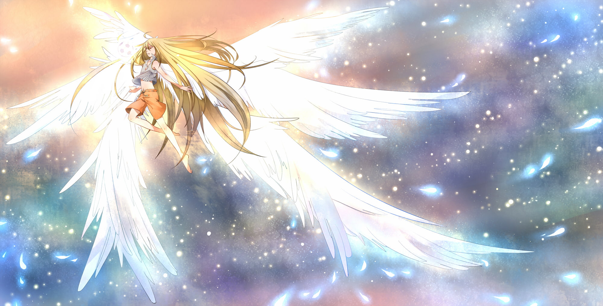 terumi, 1080P, afuro, eleven, inazuma, angel, HD Wallpaper