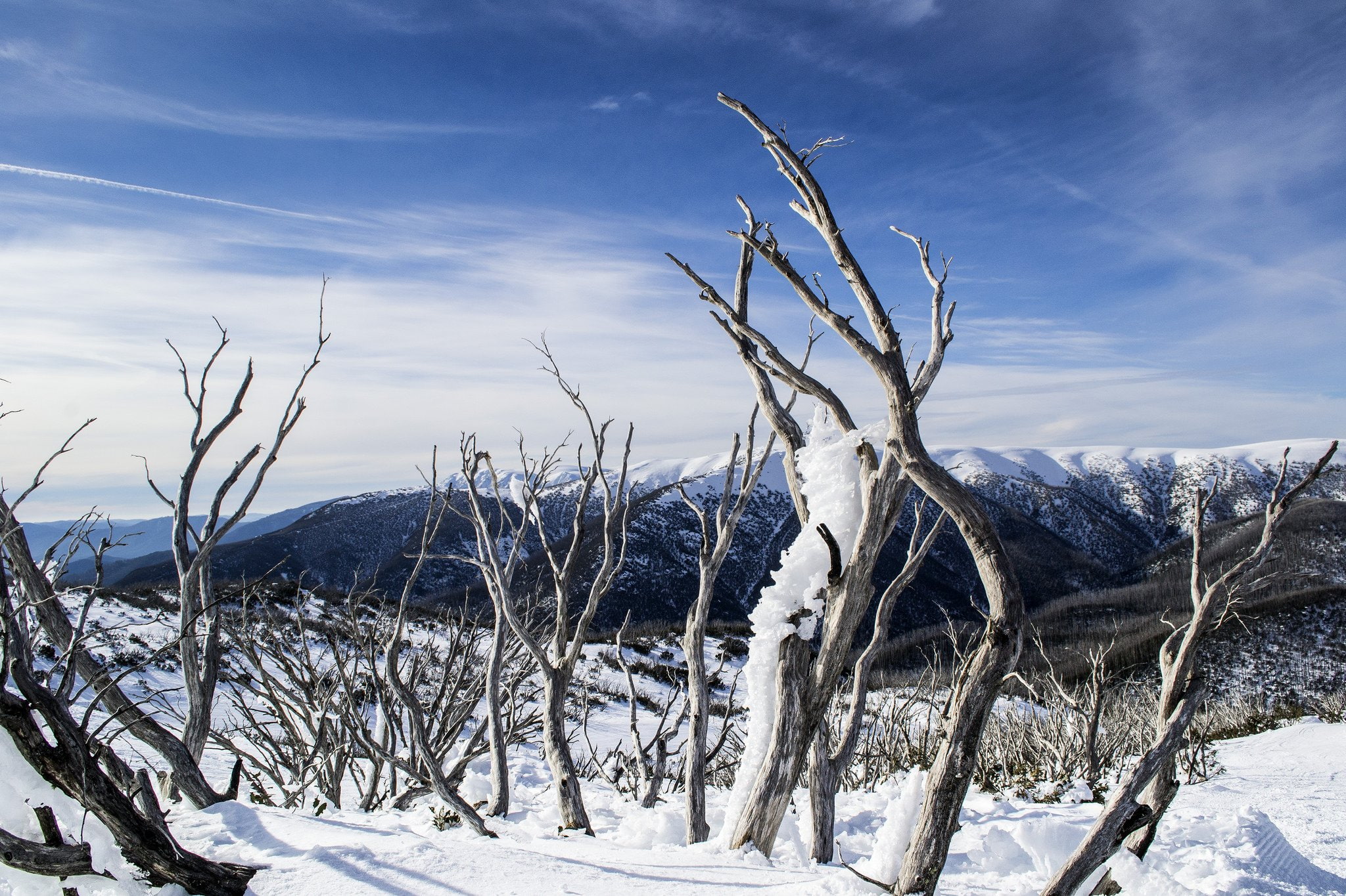 neige, montagne, winter, frozen, hiver, landscapes, 1080P, snow, nature, HD Wallpaper