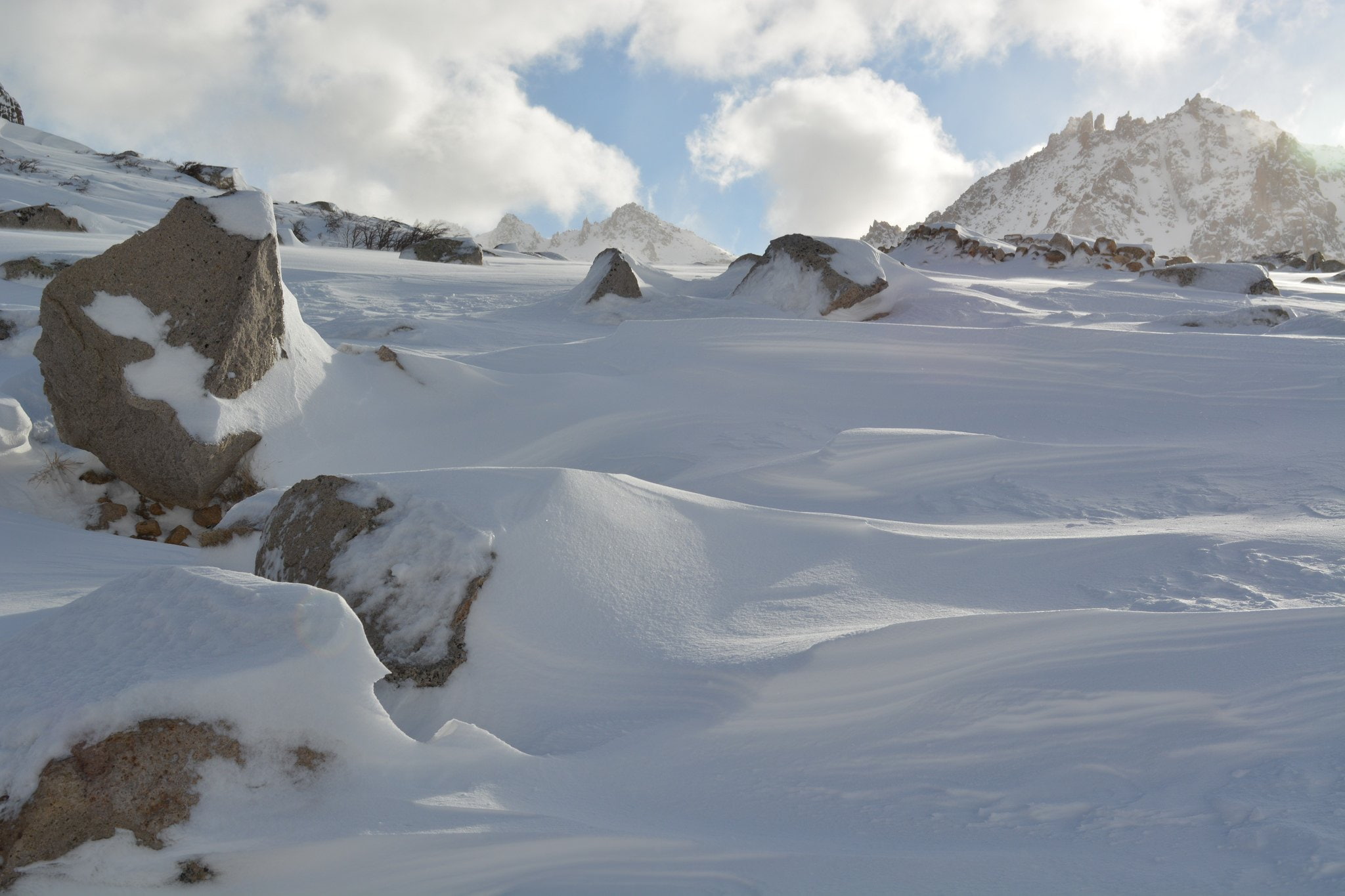 frozen, nature, snow, winter, 1080P, neige, montagne, landscapes, hiver, HD Wallpaper