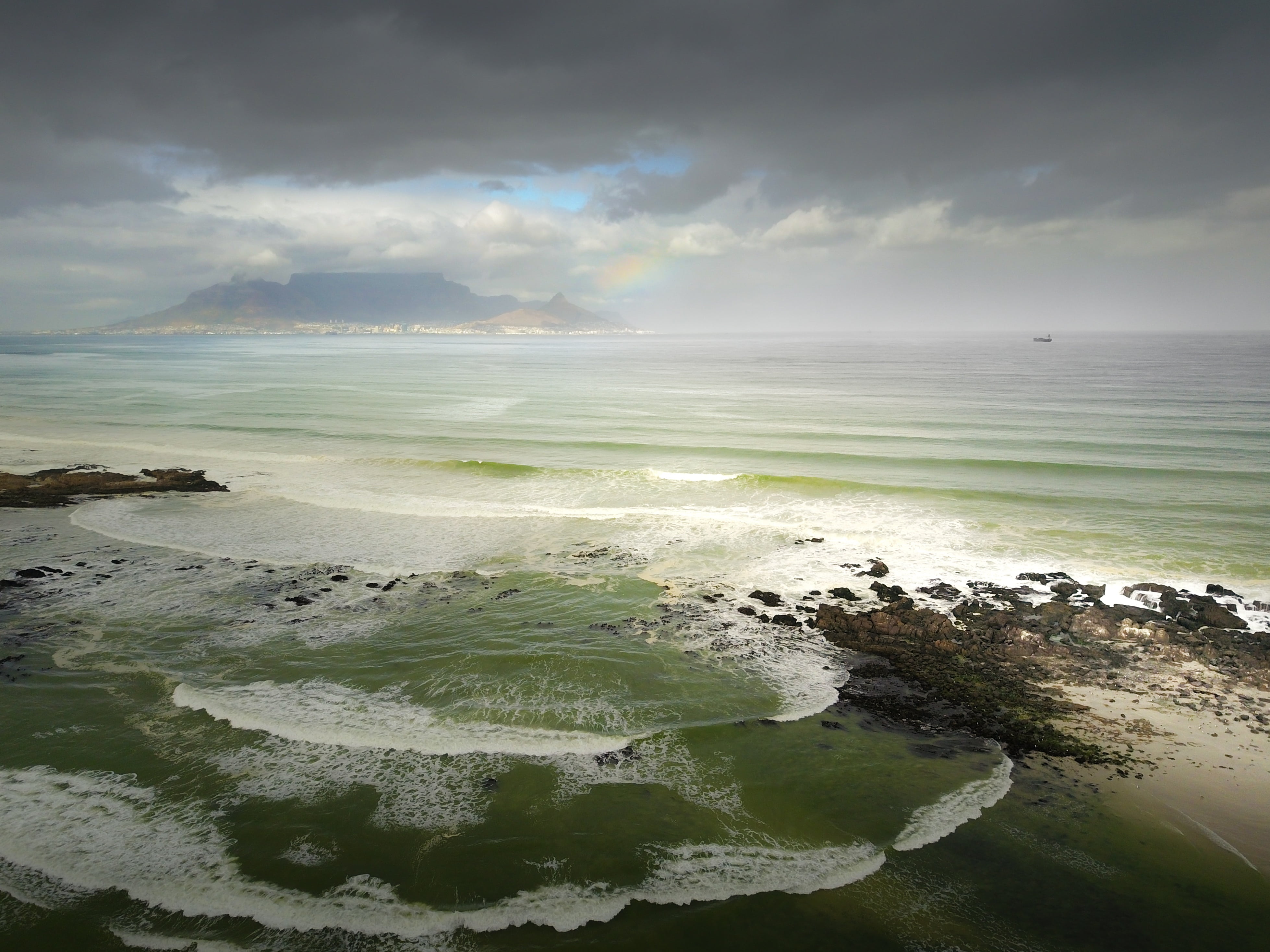 africa, ocean, beach, national, tranquility, holiday, rock, wave, destination, rocks, sky, southafrica, waves, cloudscape, scenics, clouds, no people, tranquil scene, HD Wallpaper
