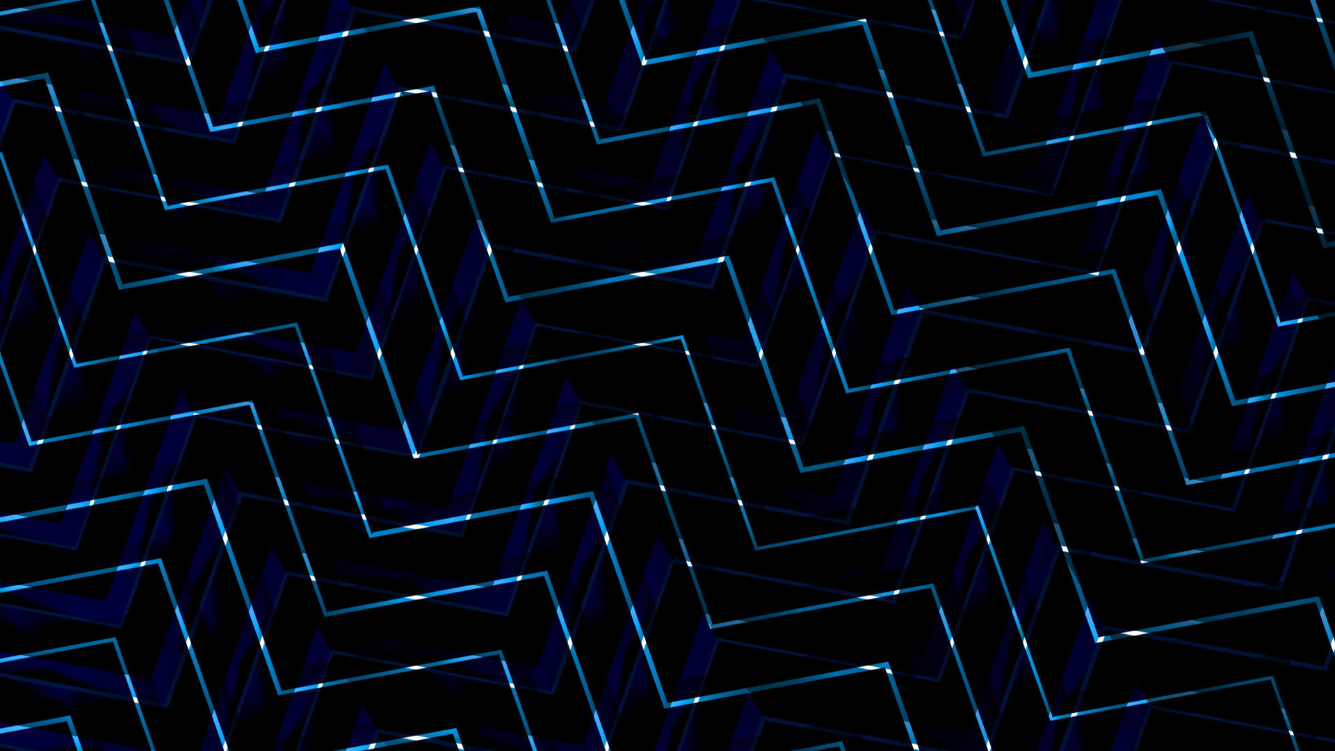 backgrounds, wall - building feature, indoors, creativity, repetition, black color, night, abstract, lines pattern square blocky dark shiny, no people, HD Wallpaper