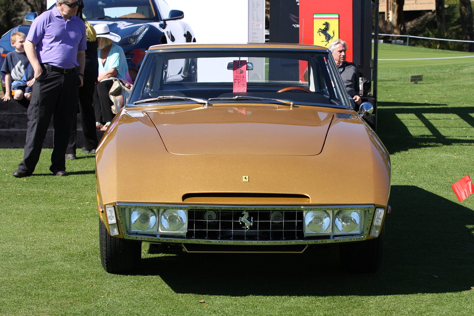 classic, italy, sportcar, navarra, supersport, 720P, 1536x1024, retro, special, ferrari, sport, supercar, car, gold, vehicle, HD Wallpaper