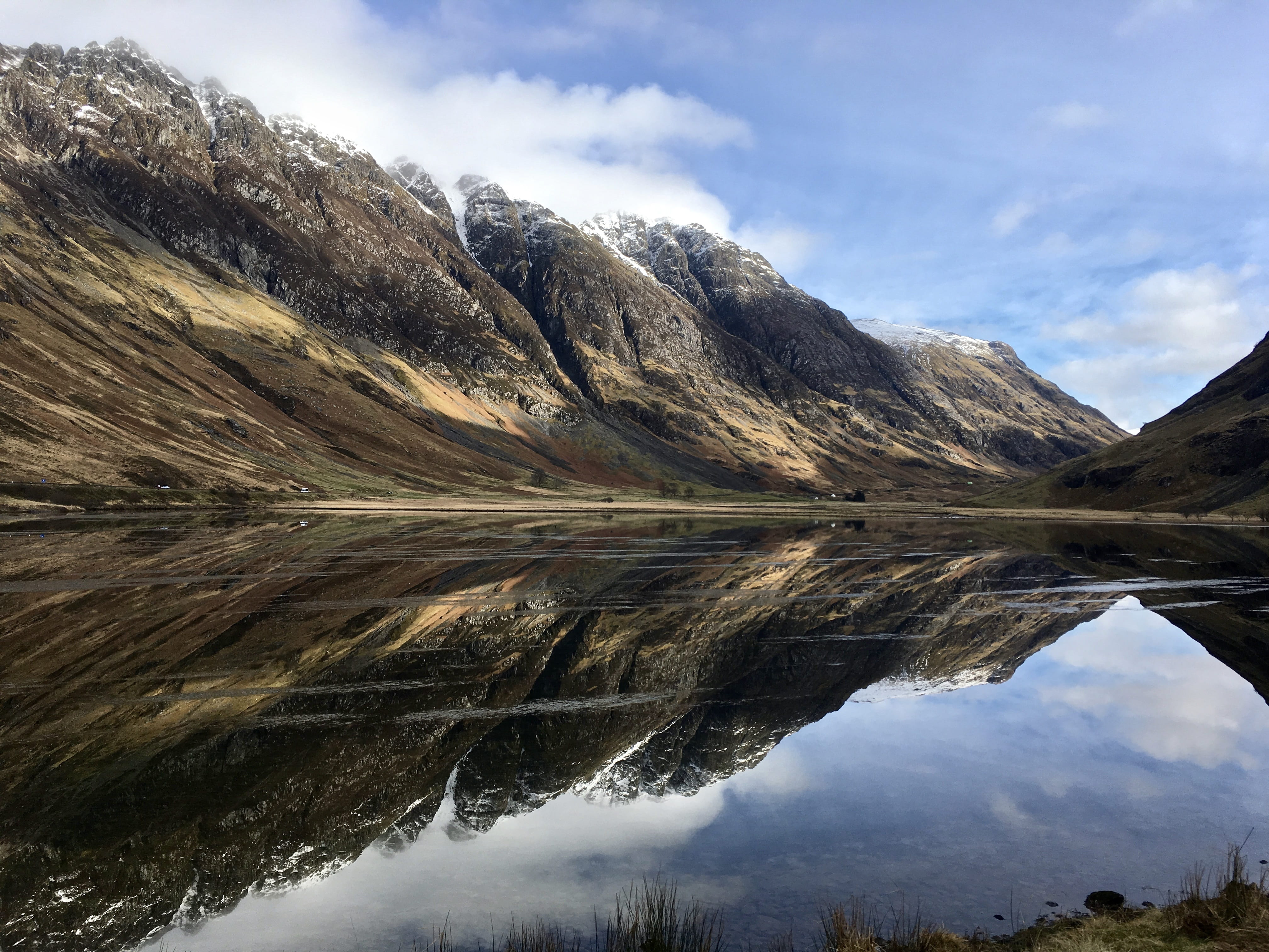 adventure, outdoors, day, mountain peak, mountain range, formation, scenics - nature, no people, highlands, water, tranquil scene, tranquility, lake, mountain, HD Wallpaper