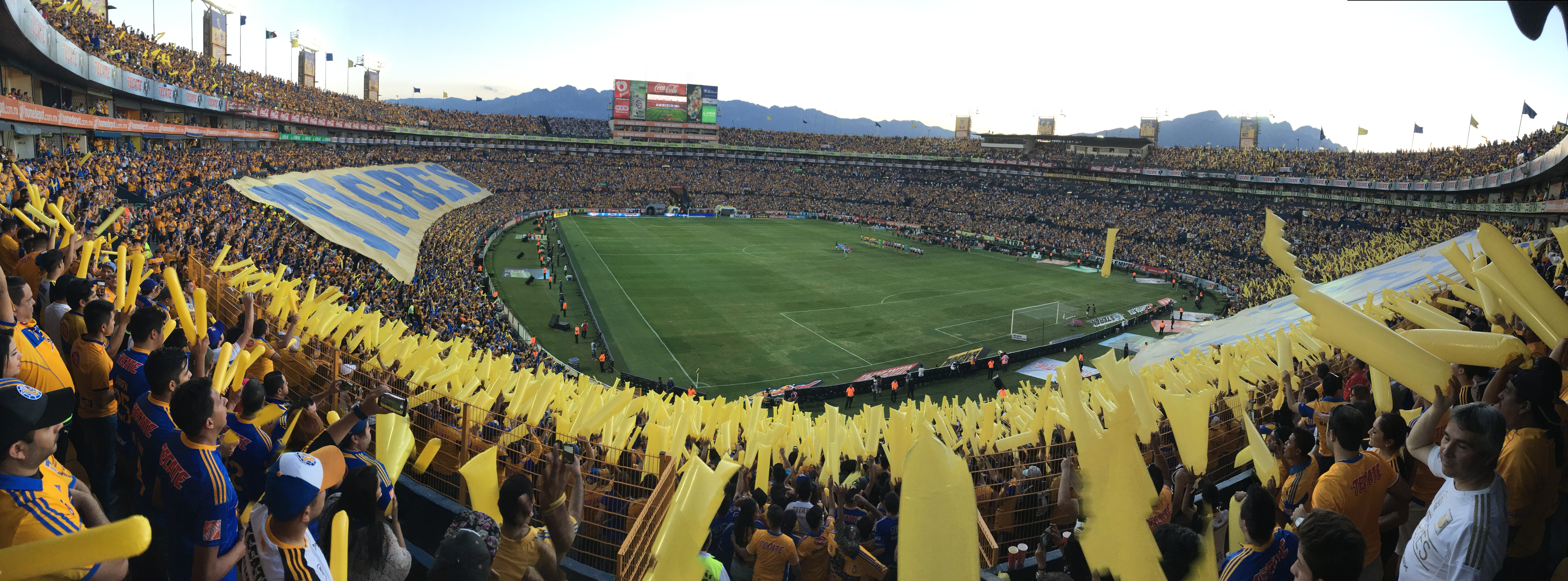 panoramic, Stadium, monterrey, Uanl, match - sport, 8K, spectator, Tigers, Football, people, leisure activity, field, Sports, women, men, day, real people, HD Wallpaper