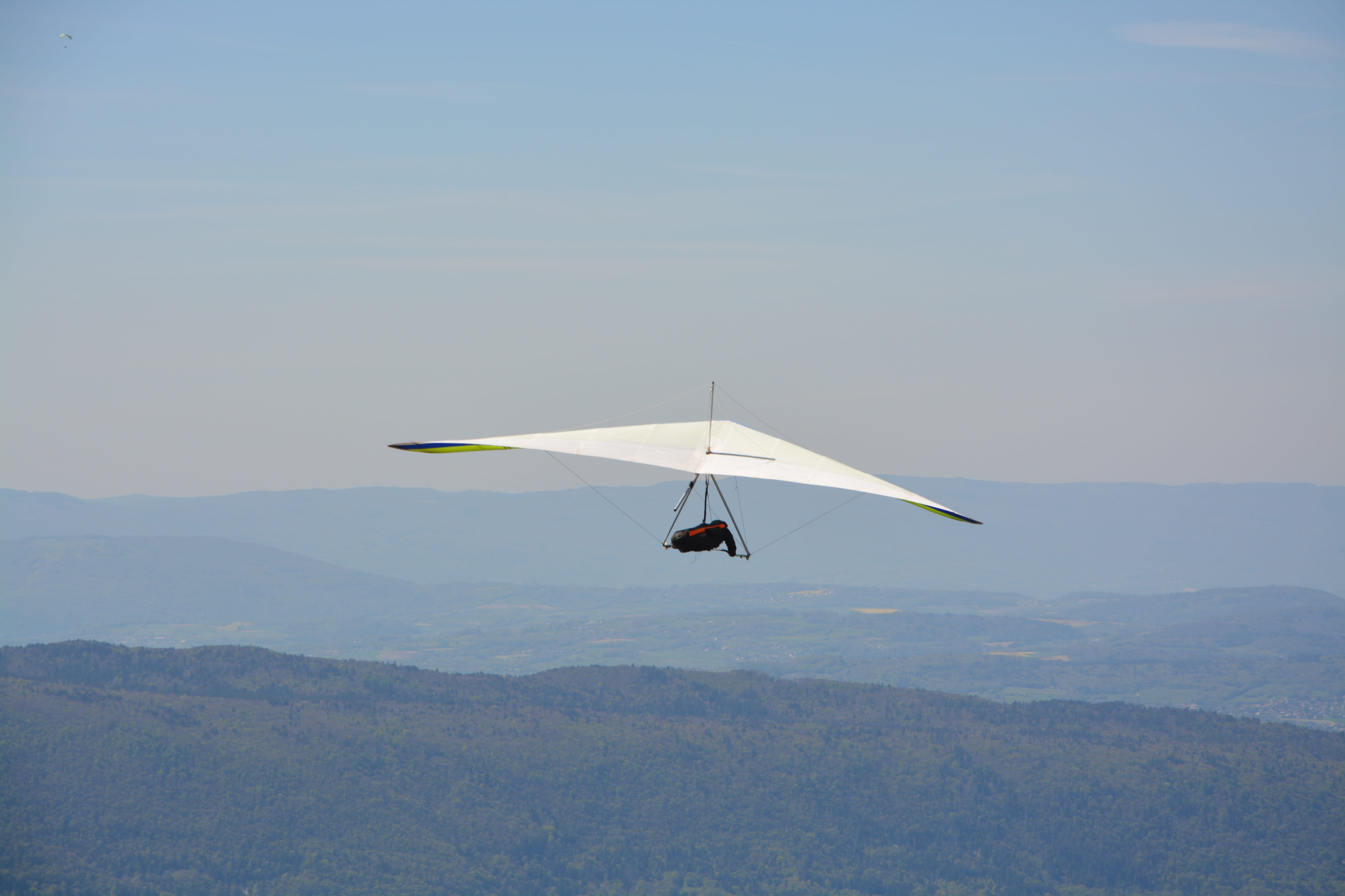 annecy, the delta, sport, on the move, scenics - nature, flight, view, nature, mode of transportation, freedom, environment, no people, hang gliding, paragliding, HD Wallpaper