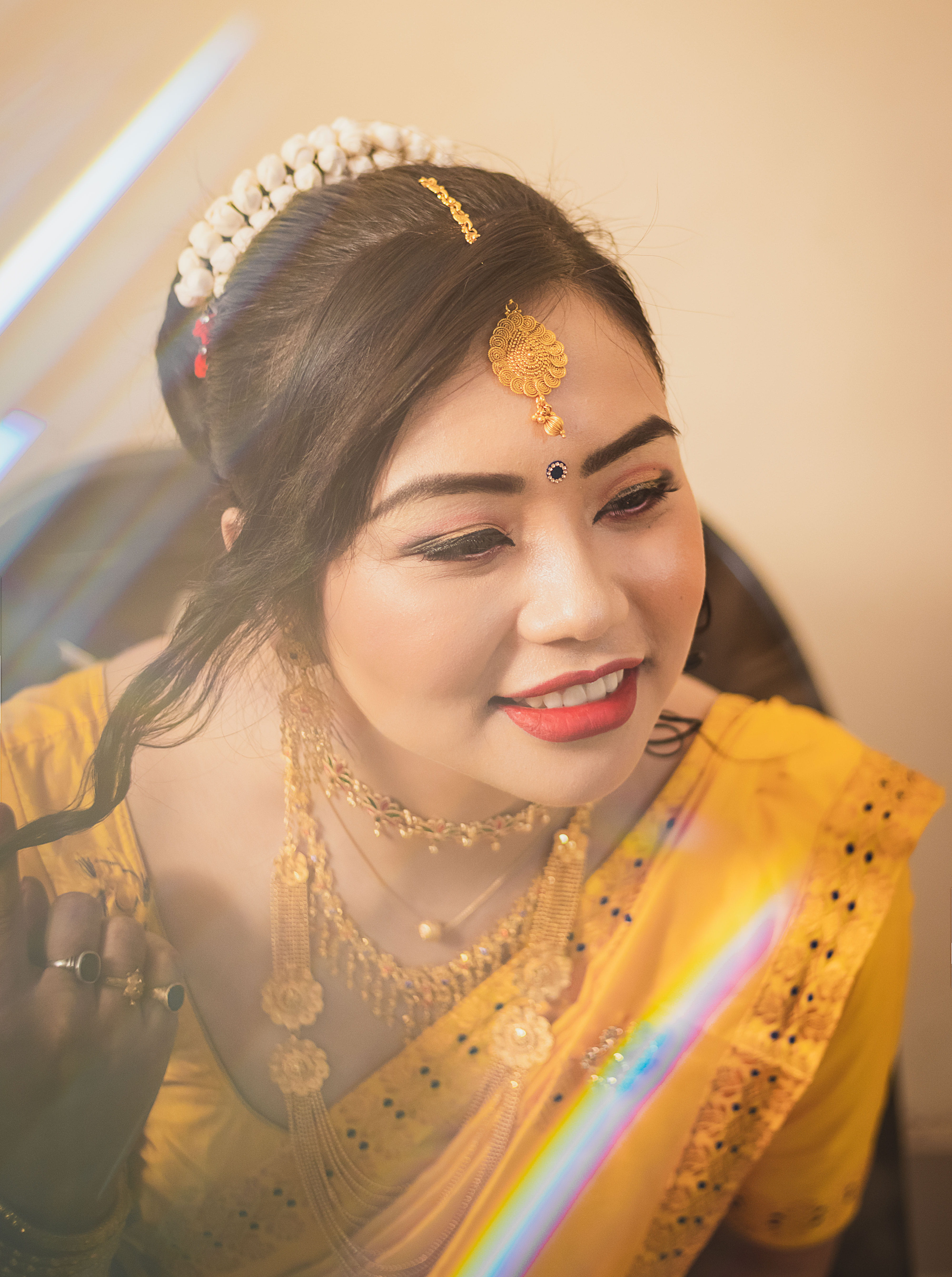 person, india, young adult, beauty, leisure activity, wedding, traditional clothing, clothing, light, 5K, one person, indoor, people, emotion, accessory, Phone HD Wallpaper
