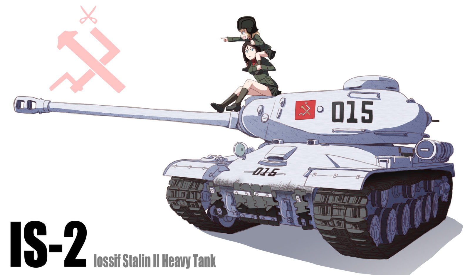 720P, panzer, nonna, tri, girls, und, katyusha, HD Wallpaper