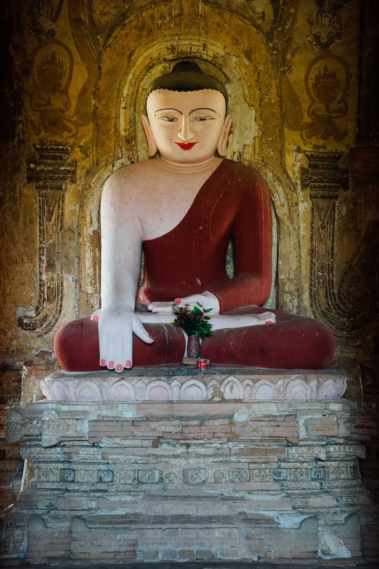 religion, Travel, sitting, religious, human representation, building, buddhism, sculpture, people, representation, buddha, one person, temple, belief, art and craft, Phone HD Wallpaper
