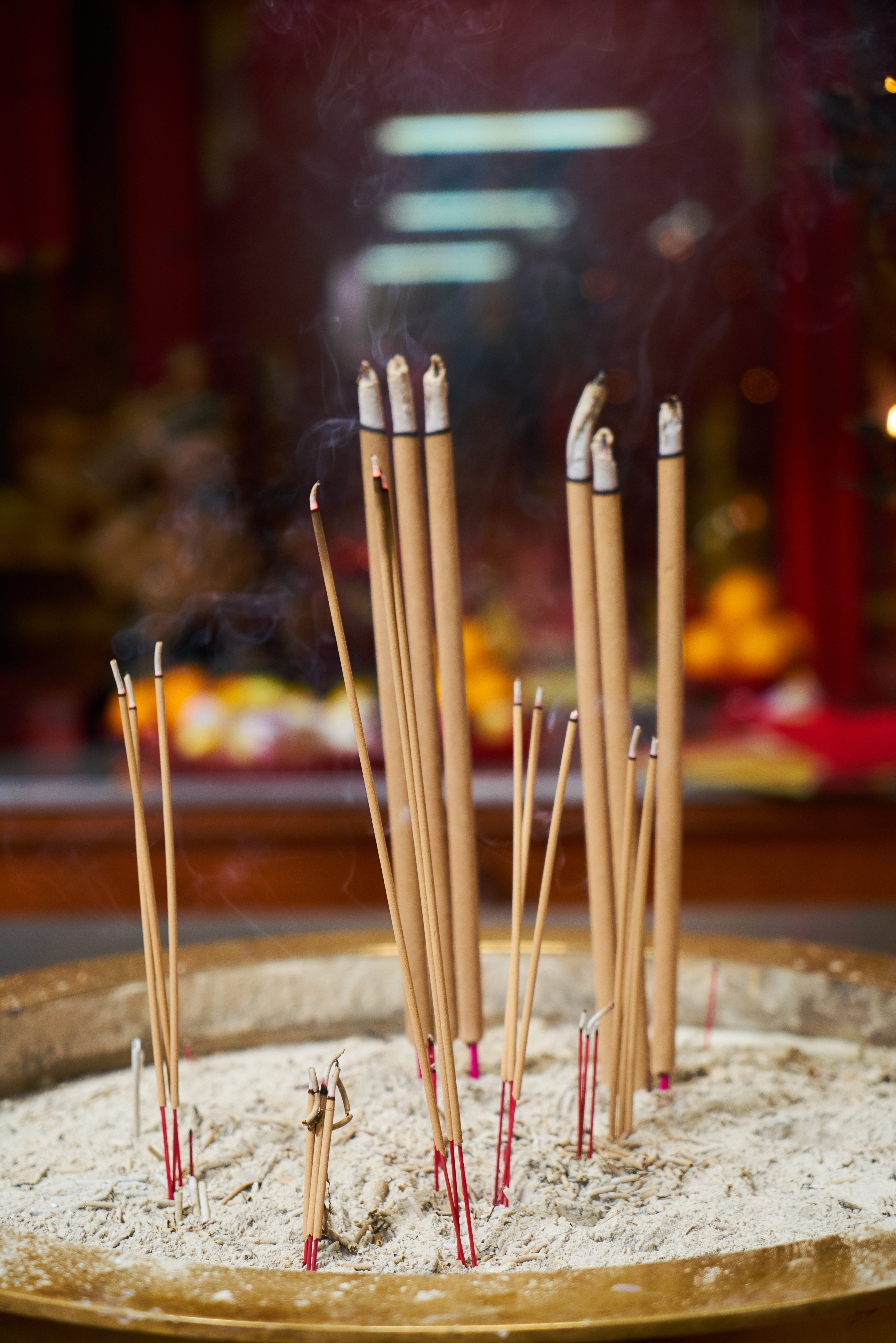 stick - plant part, close-up, buddhism, people, faith, architecture, hinduism, photography, focus on foreground, buddhist, travel, smoke - physical structure, Phone HD Wallpaper