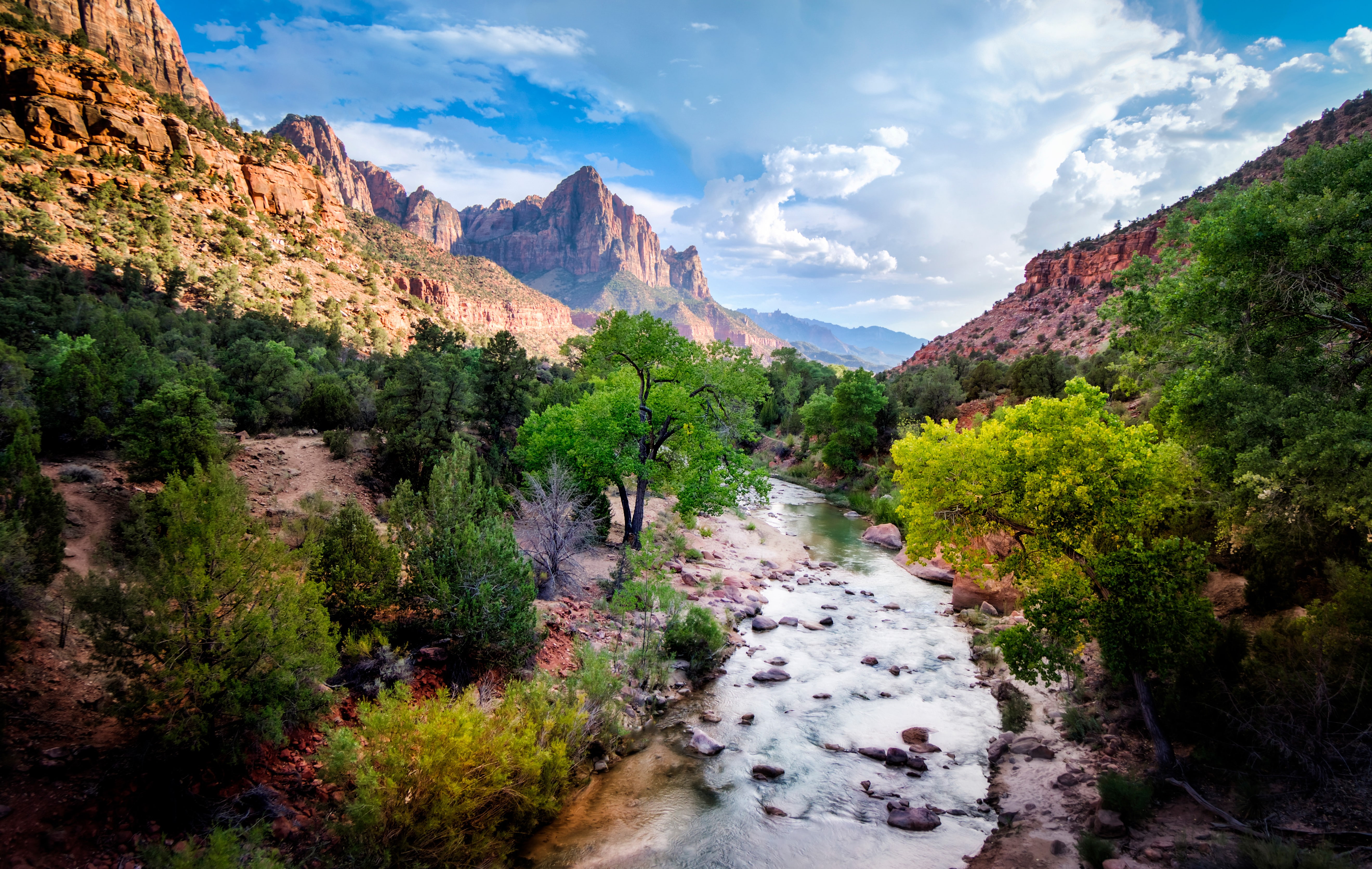 usa, 5K, river, nationalpark, canyon, HD Wallpaper