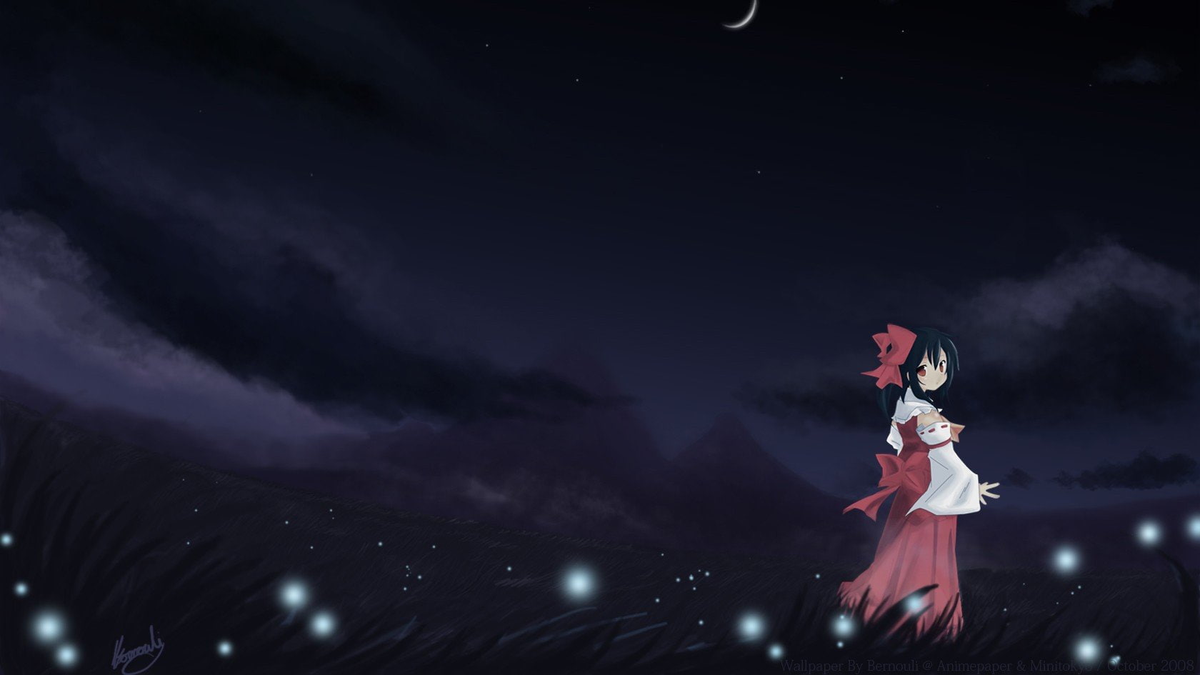 1680x945 px, hd, x, Hakurei Reimu, chevrolet, px, cars, reimu, 720P, art, Touhou, anime, hakurei, HD Wallpaper