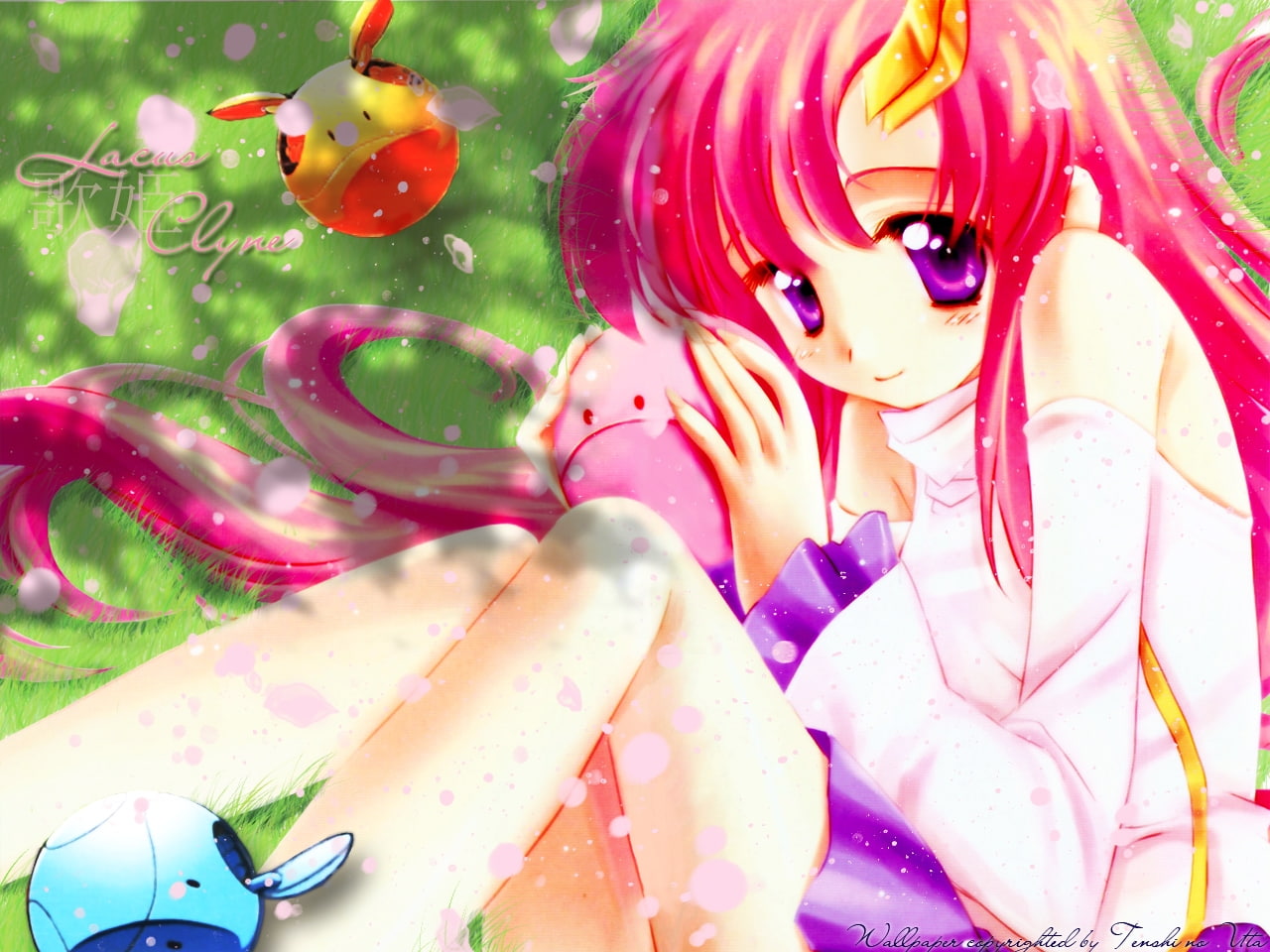 Lacus Clyne, seed, anime, clyne, 720P, gundam, x, lacus, gundam seed, hd, art, HD Wallpaper