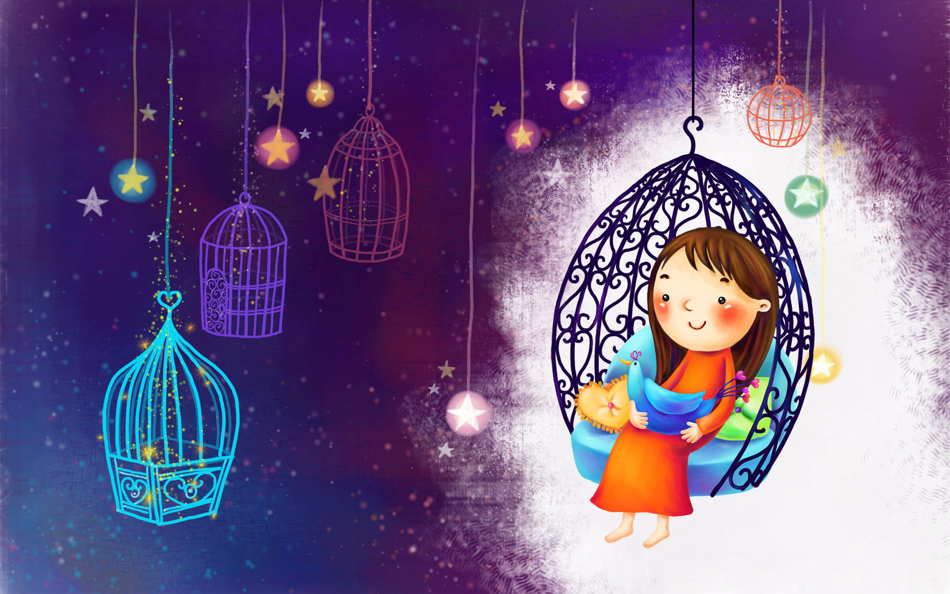smile, backgrounds, representation, human representation, 1080P, art, hanging, christmas, christmas ornament, figure, gift, lighting equipment, christmas decoration, HD Wallpaper