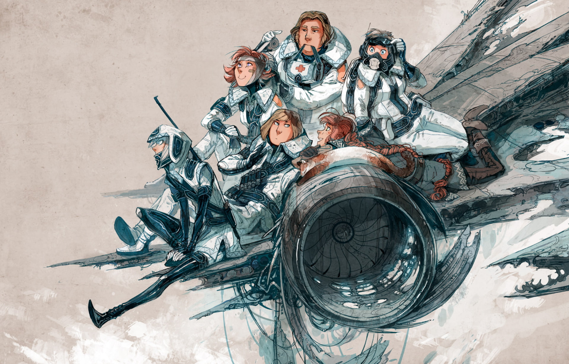 Emil Västerström, Stand Still, 1080P, Sigrun Eide, Comics, Lalli Hotakainen, Siv Västerström, Reynir Árnason, Stay Silent, Tuuri Hotakainen, HD Wallpaper