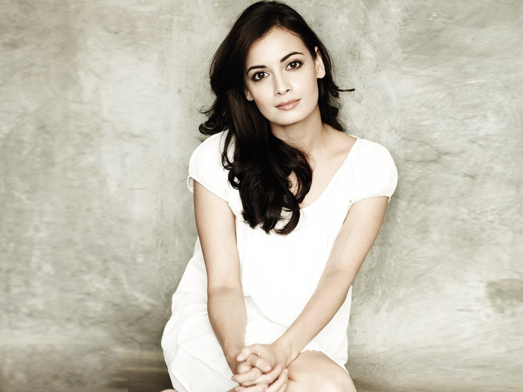 diya, white, dress, 480P, mirza, HD Wallpaper