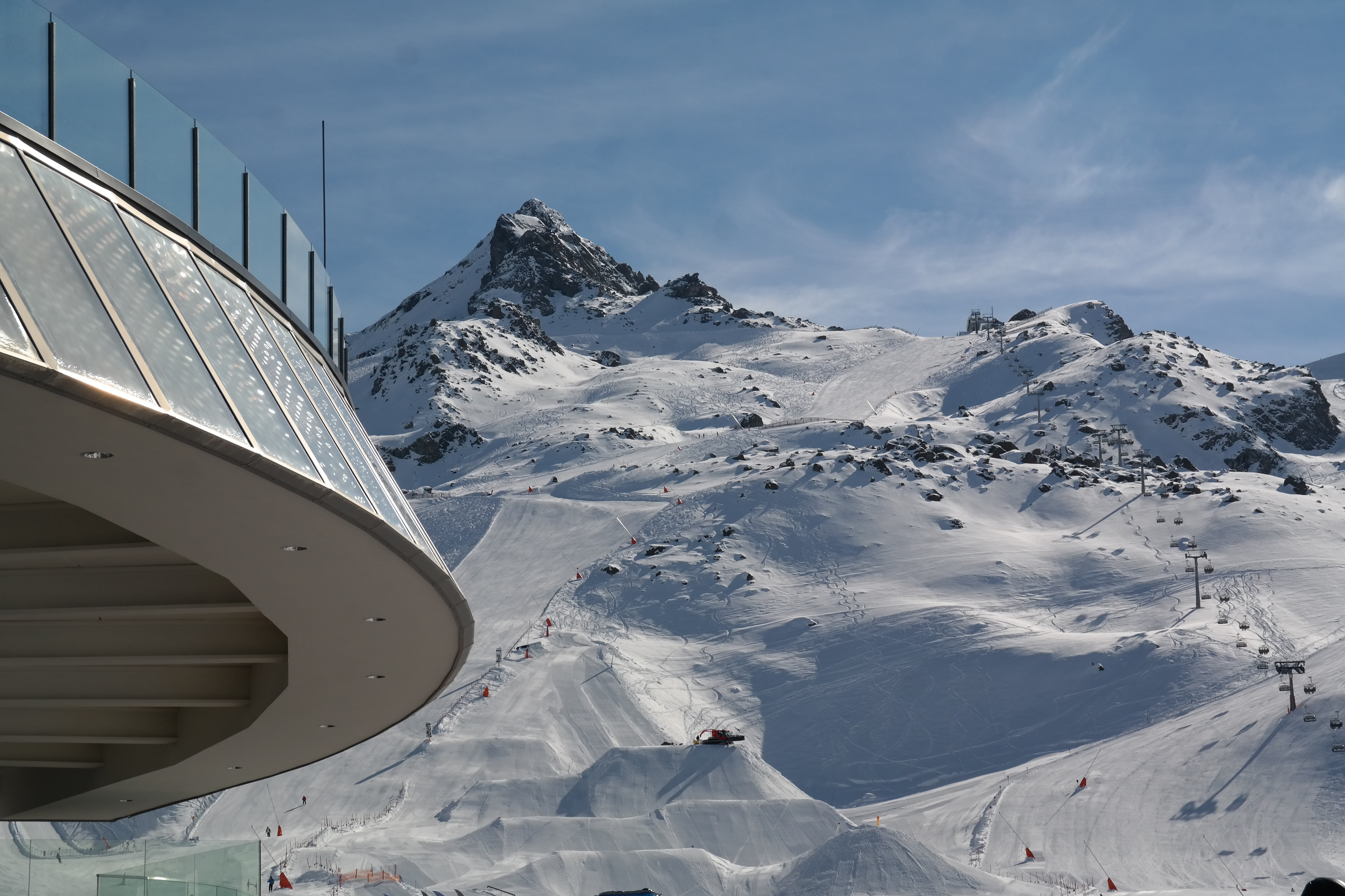 idjochbahn, cold, sport, ski area, idalp, snowcapped mountain, skiers, 5K, snow, scenics - nature, ski lift, ski resort, beauty in nature, built structure, HD Wallpaper