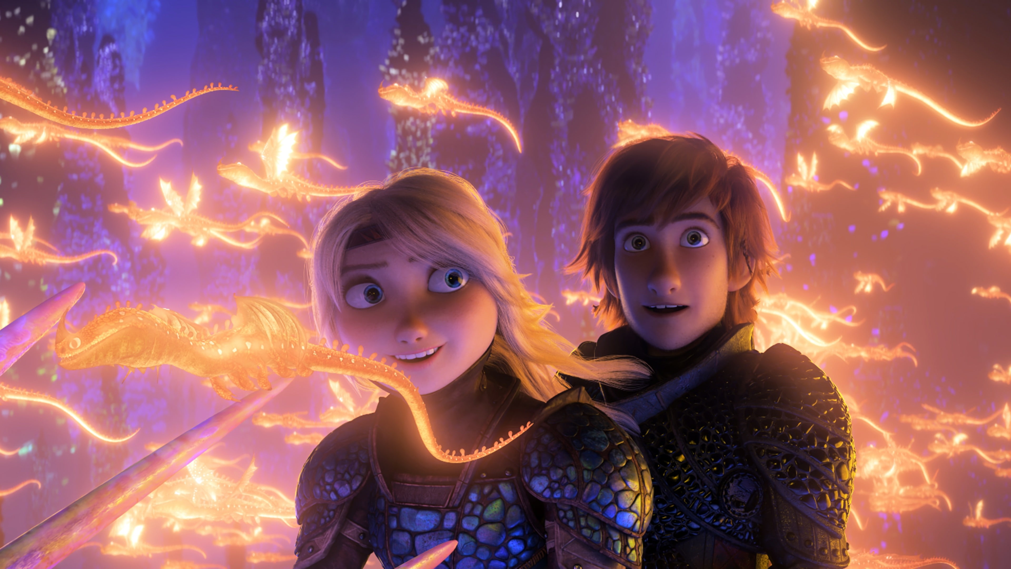 4K, 4K, artwork, How to Train Your Dragon: The Hidden World, poster, HD Wallpaper