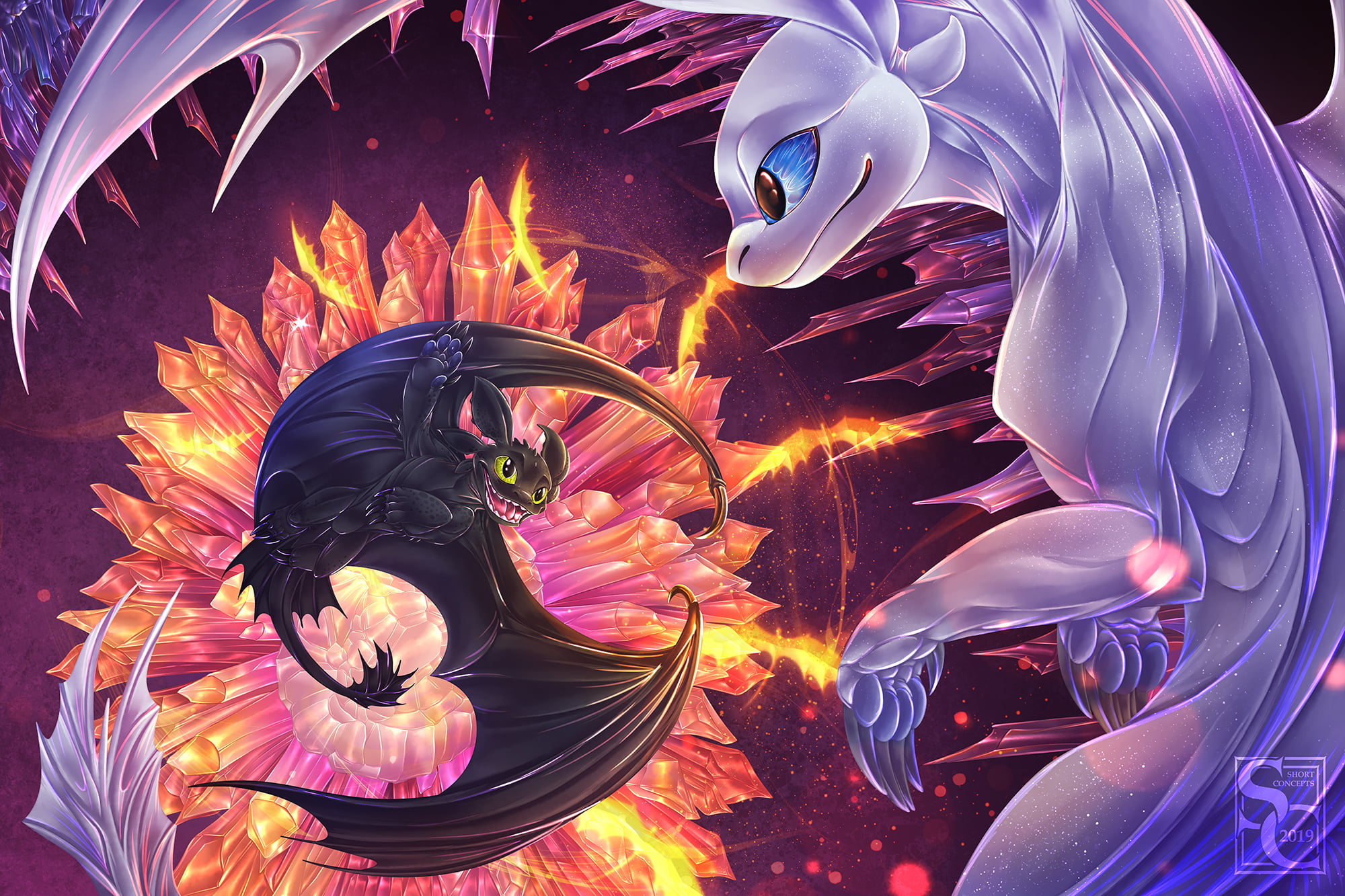 How to Train Your Dragon, How to Train Your Dragon: The Hidden World, Toothless (How to Train Your Dragon), Dragon, 1080P, HD Wallpaper