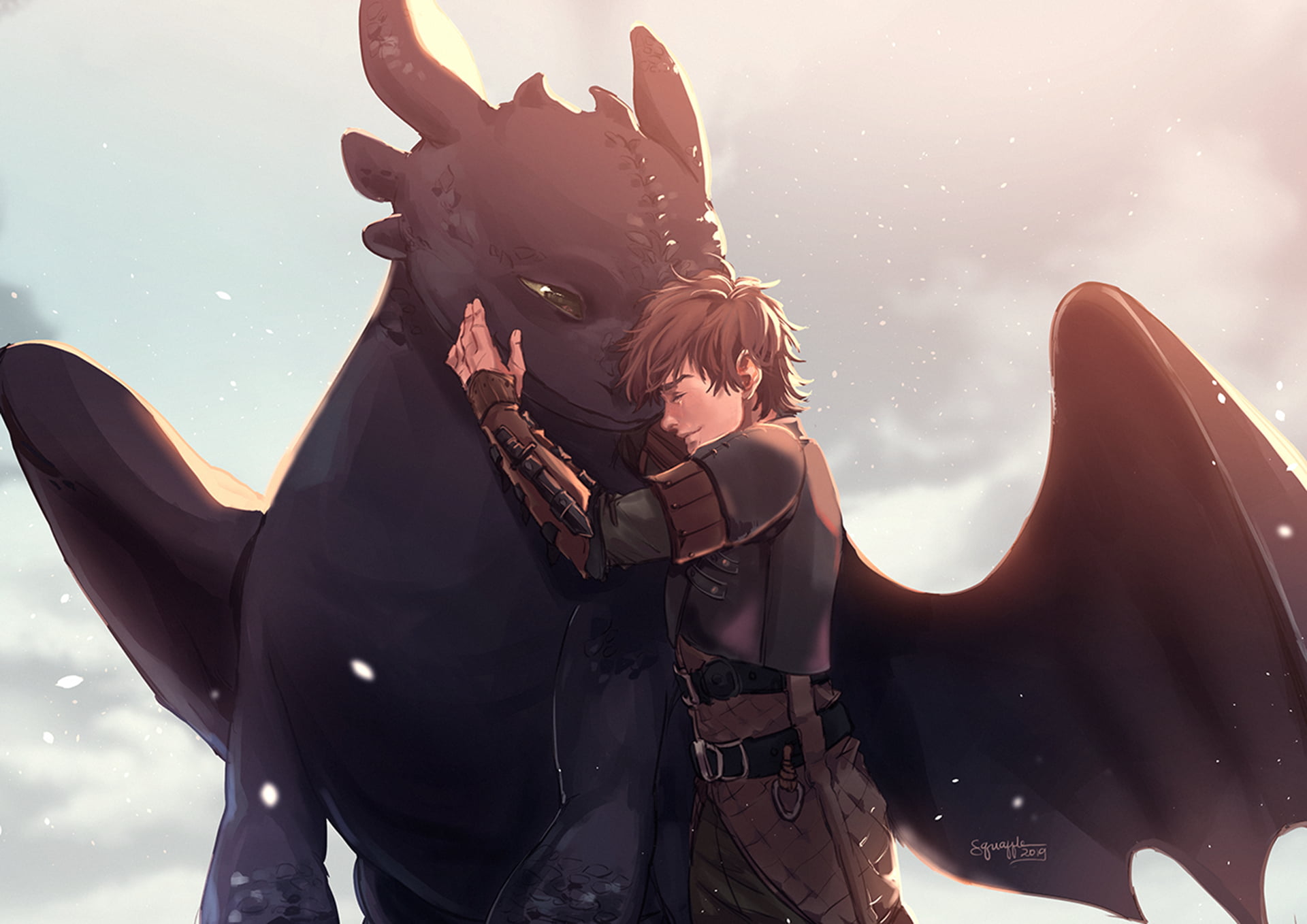 How to Train Your Dragon, Hiccup (How to Train Your Dragon), 1080P, Dragon, Toothless (How to Train Your Dragon), How to Train Your Dragon: The Hidden, HD Wallpaper