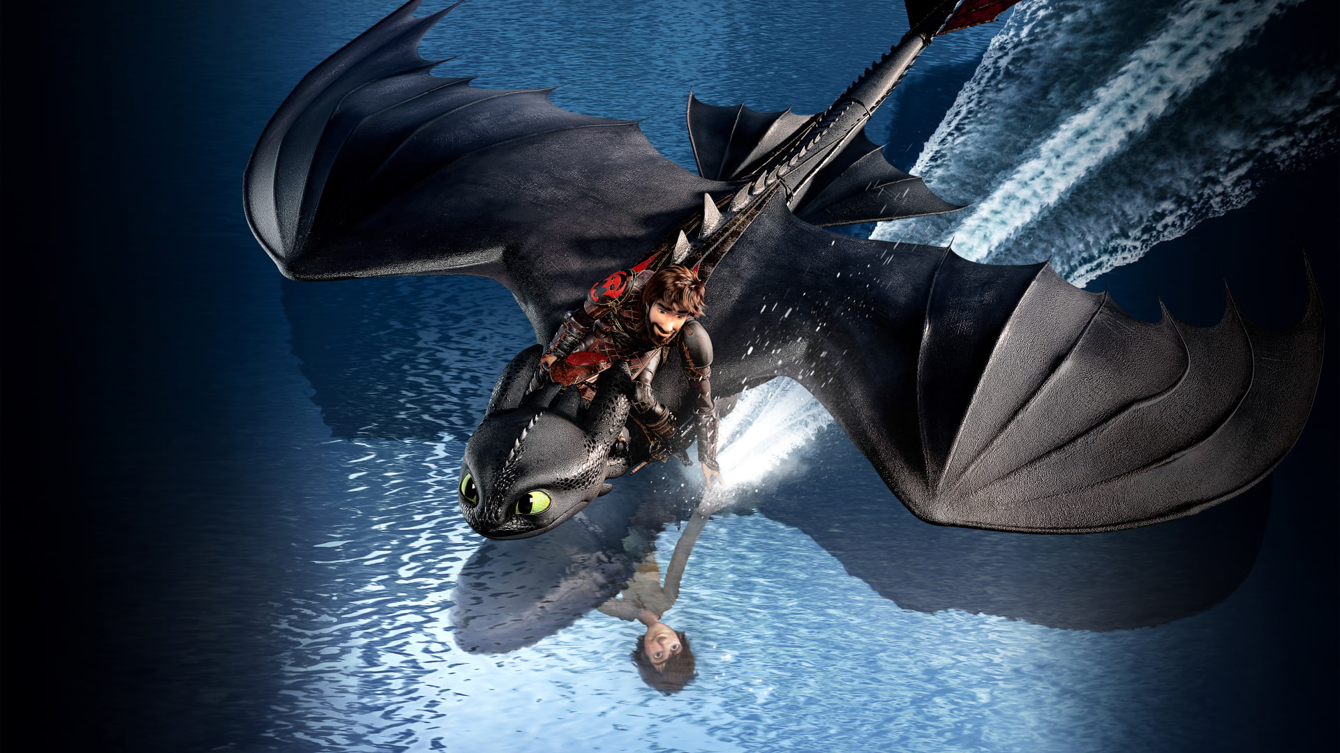 Movie, Hiccup (How to Train Your Dragon), How to Train Your Dragon: The Hidden World, Toothless (How to Train Your Dragon), 1080P, HD Wallpaper