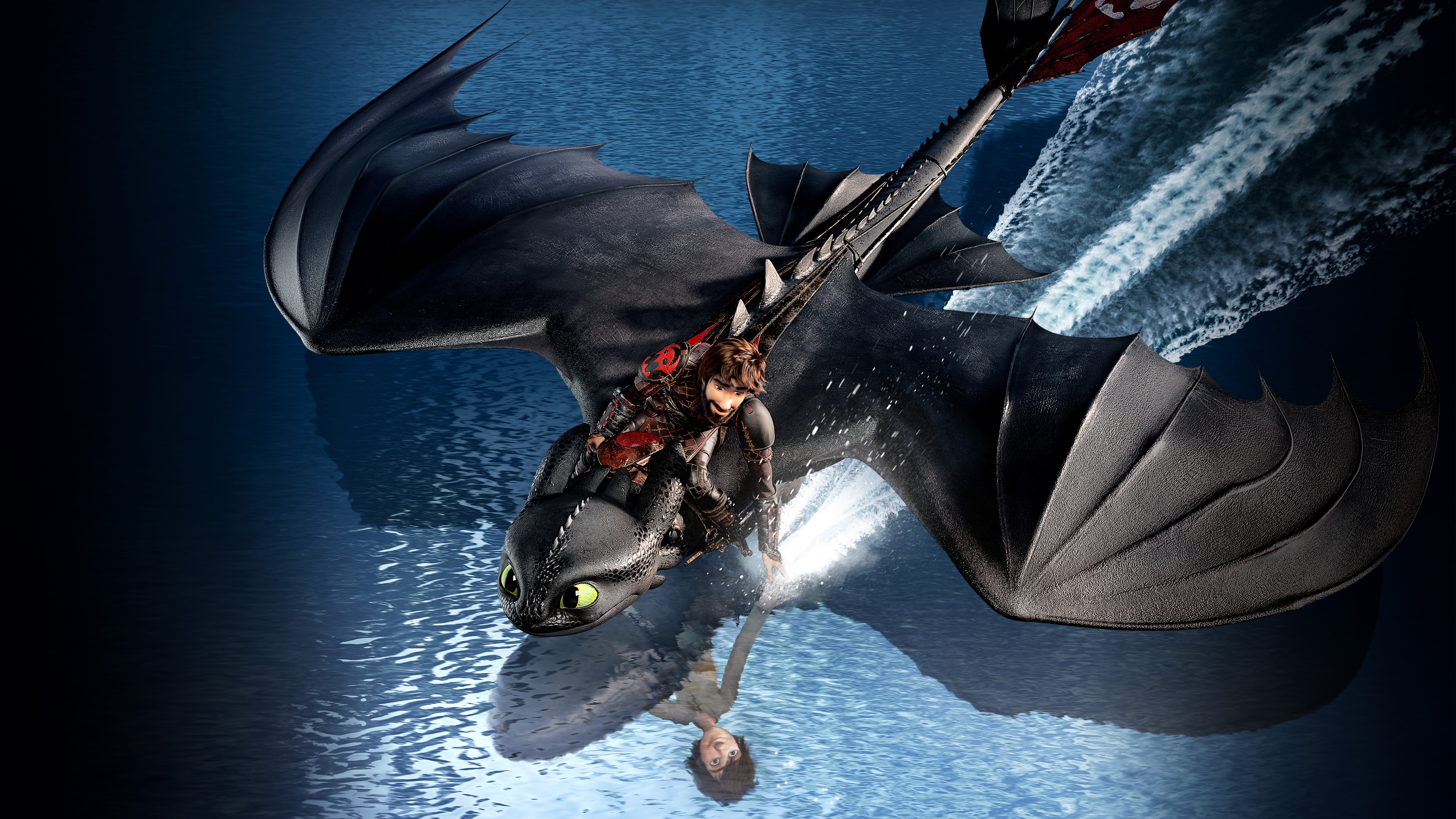 8K, How to Train Your Dragon: The Hidden World, 8K, HD Wallpaper