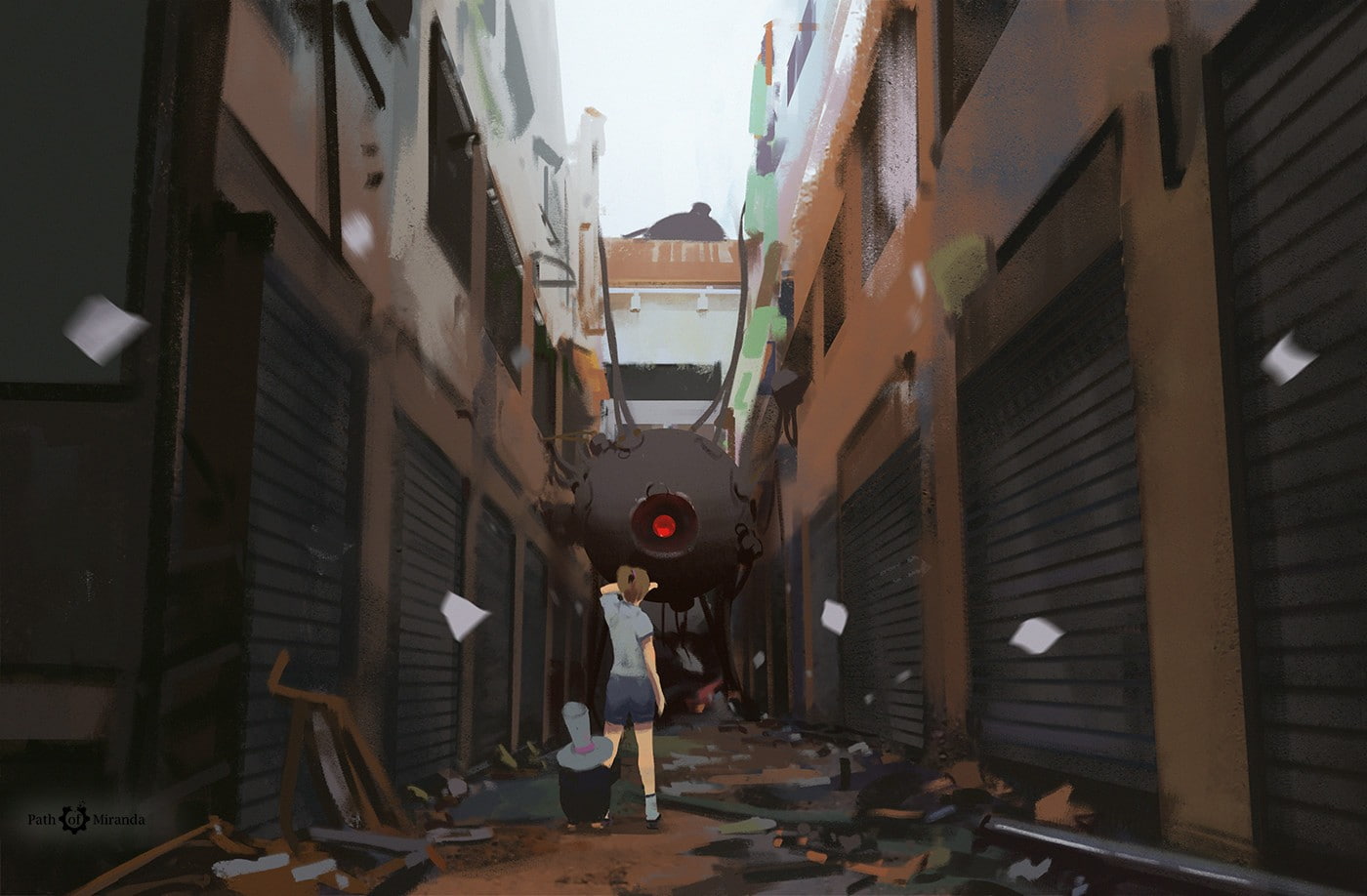 real people, incidental people, standing, outdoors, direction, alley, day, walking, building exterior, atey ghailan artwork science fiction path of miranda, HD Wallpaper