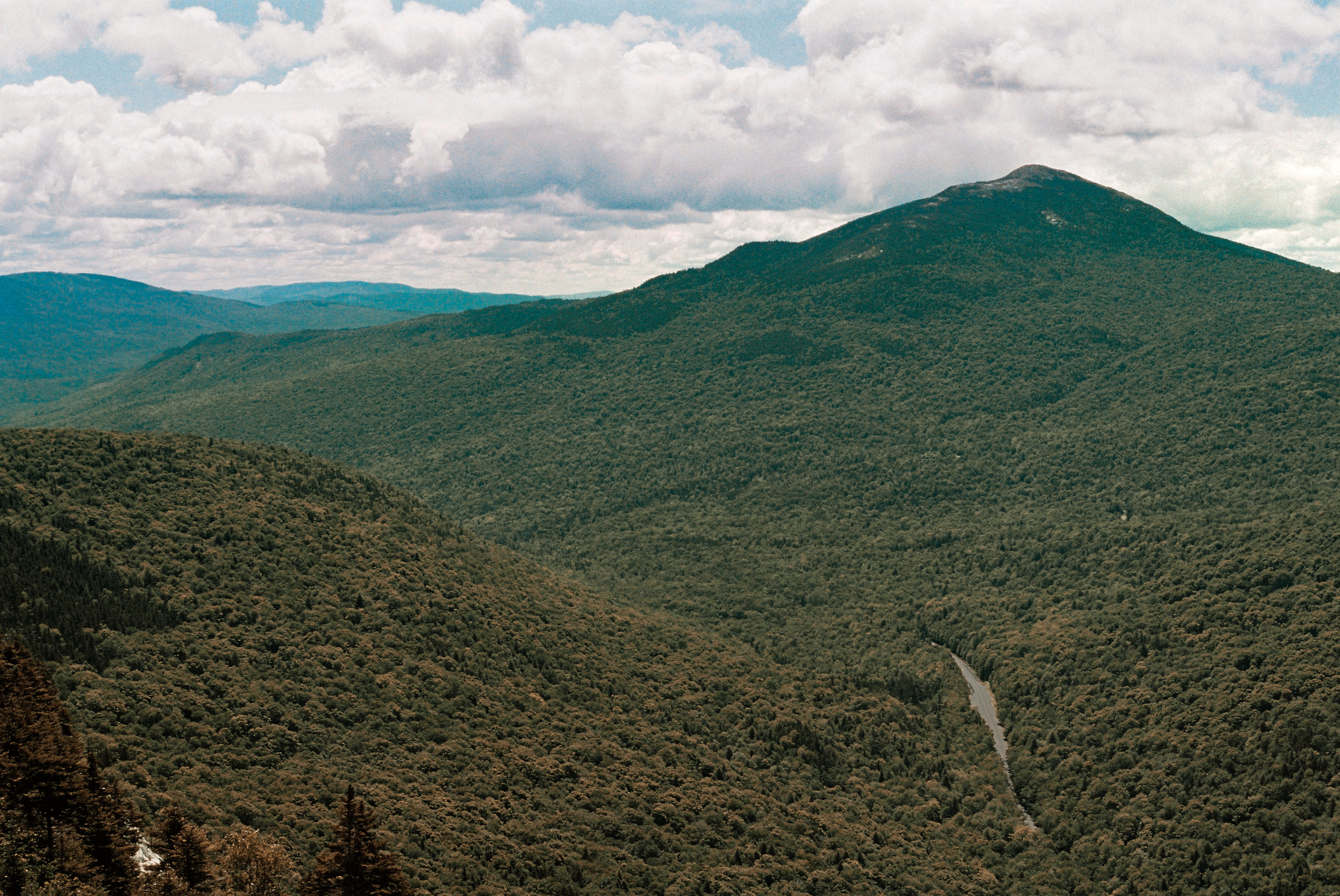 no people, maine, idyllic, non-urban scene, k1000, new england, mountain peak, nature, beauty in nature, appalachian, tranquility, grafton, hiking, portra, HD Wallpaper