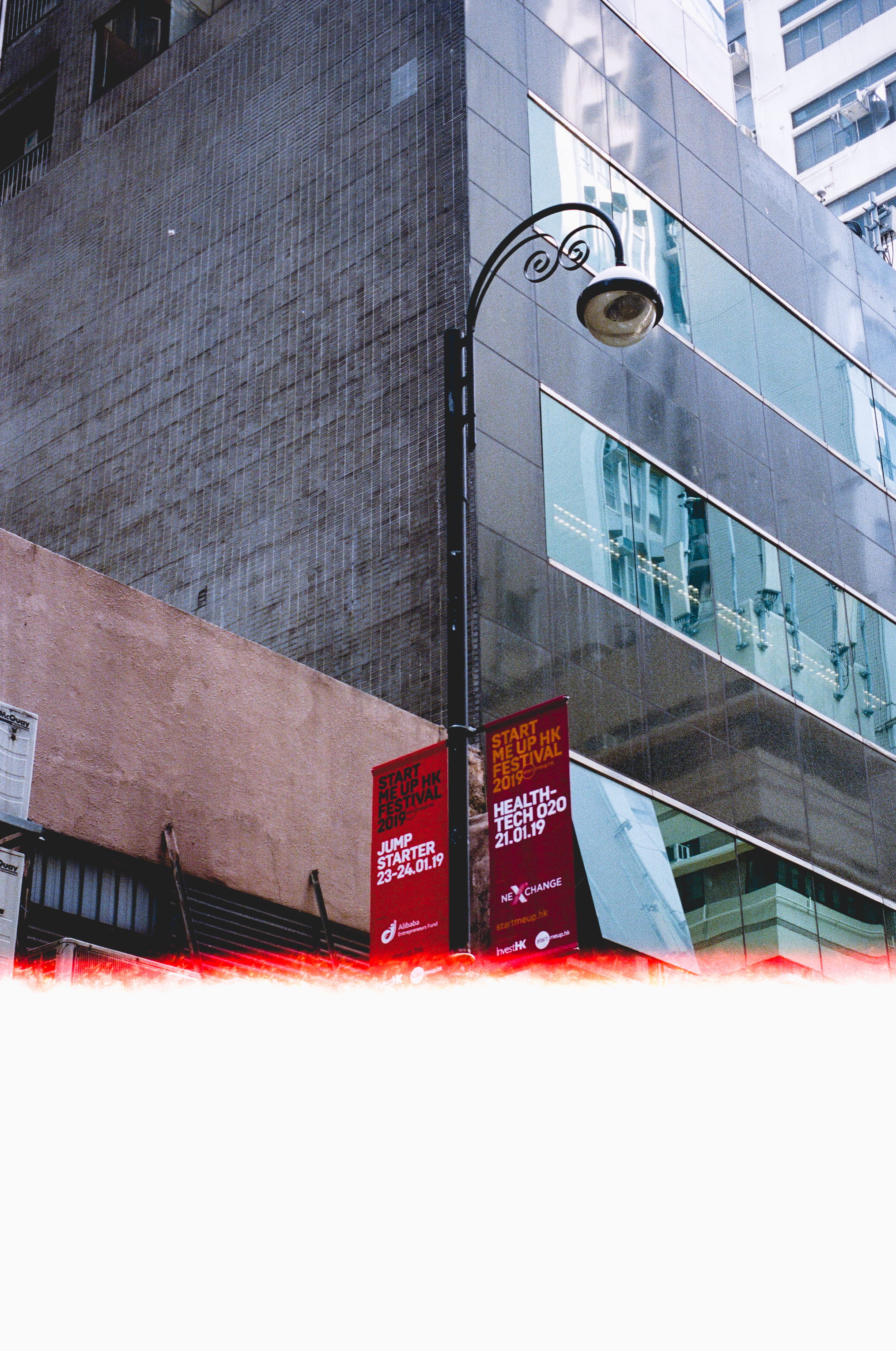 daytime, analogue, communication, expose, street, reflection, portra 400, handrail, outdoors, building exterior, wall - building feature, hong kong, film, Phone HD Wallpaper