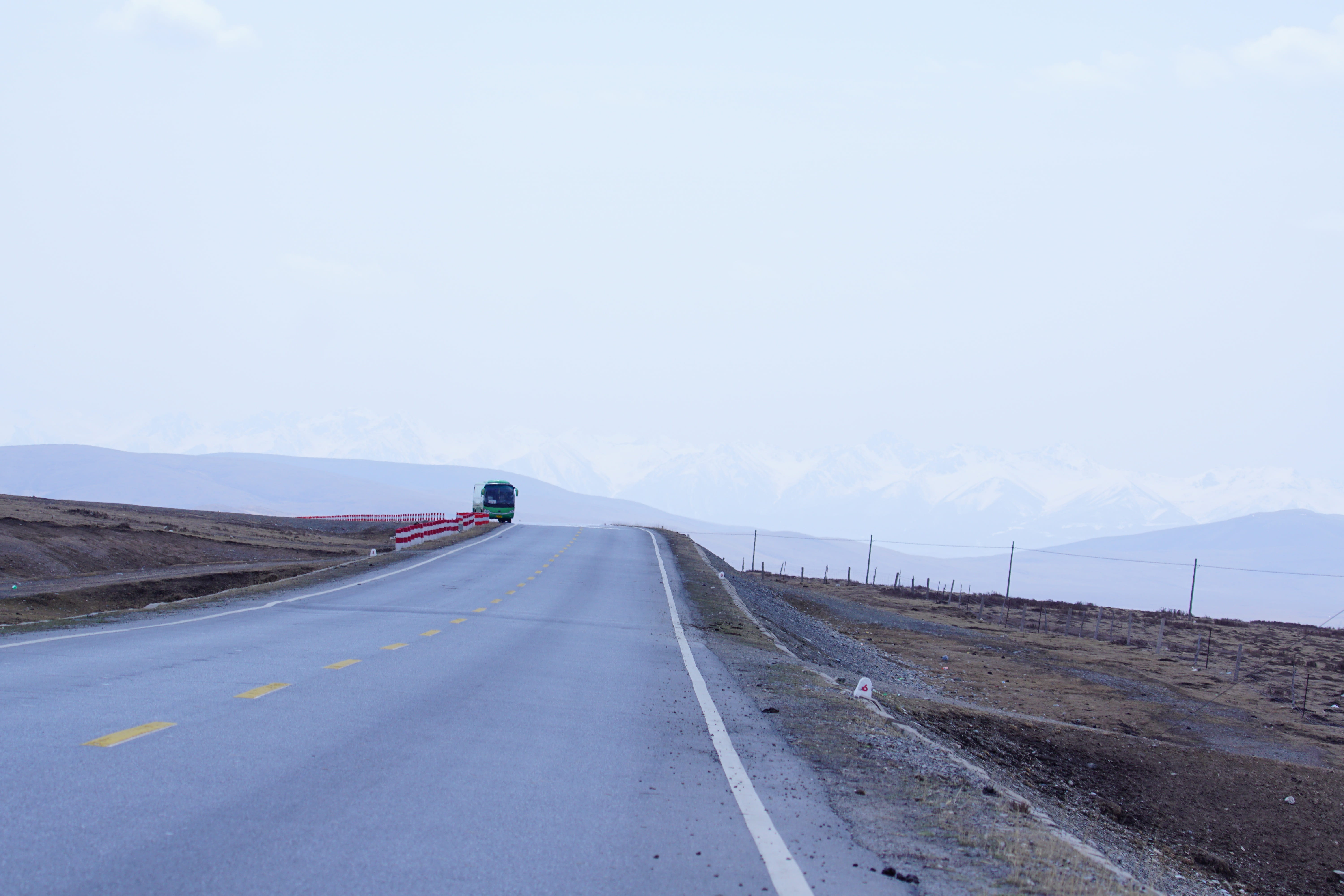 travel, qinghai, motion, transportation, on the move, diminishing perspective, road marking, sky, sign, mode of transportation, symbol, land vehicle, 5K, HD Wallpaper
