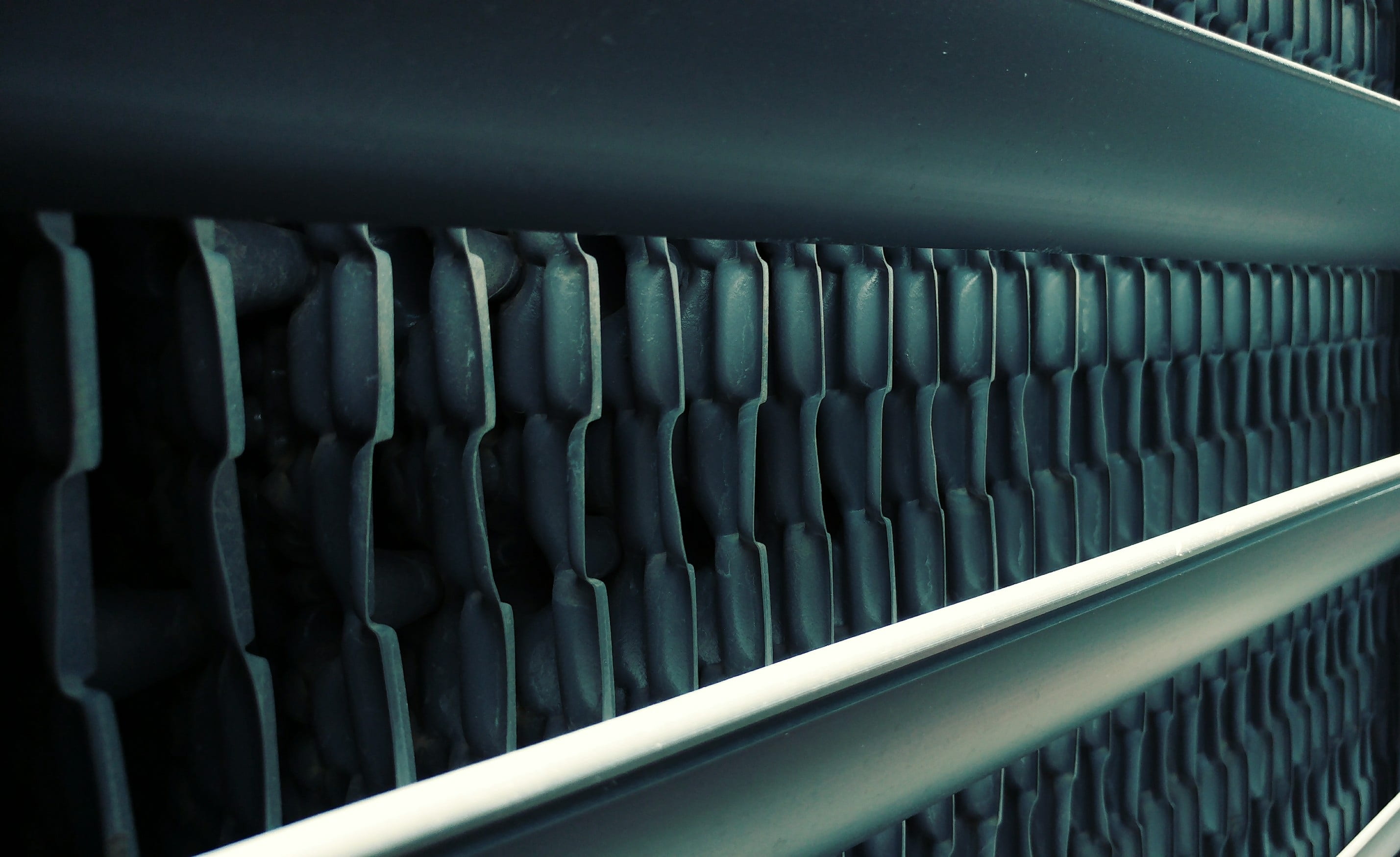 industrial, 2K, silver colored, no people, repetition, close-up, connection, abstract, industry, day, metal, network server, rack, machine, ventilation, HD Wallpaper
