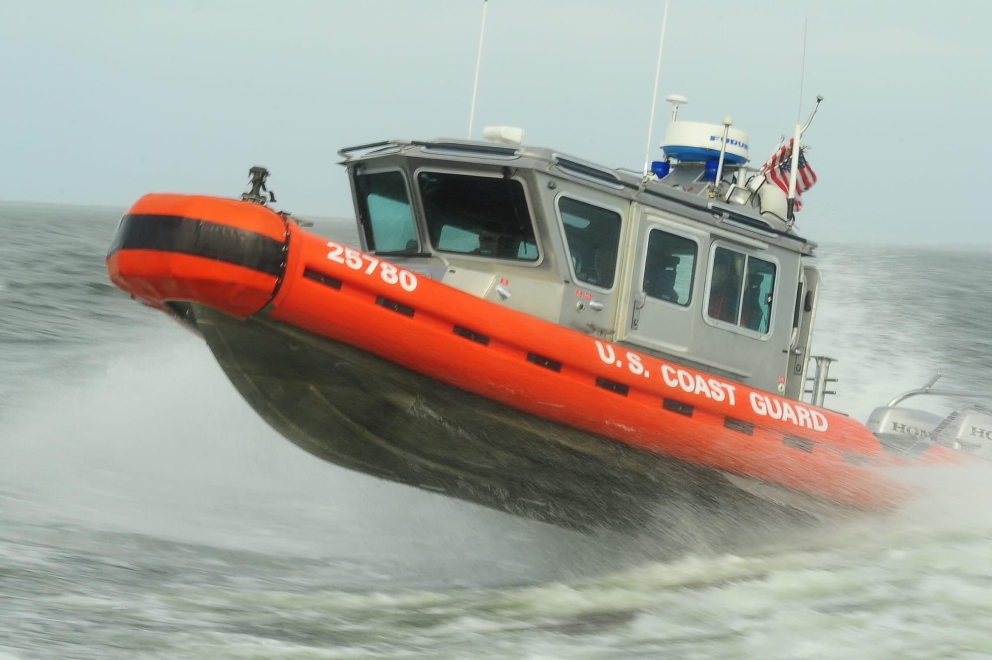 waterfront, marine, Fast, no people, mission, coast guard, red, help, response boat, sea, nature, water, outdoors, travel, emergency, day, rescue, sky, HD Wallpaper