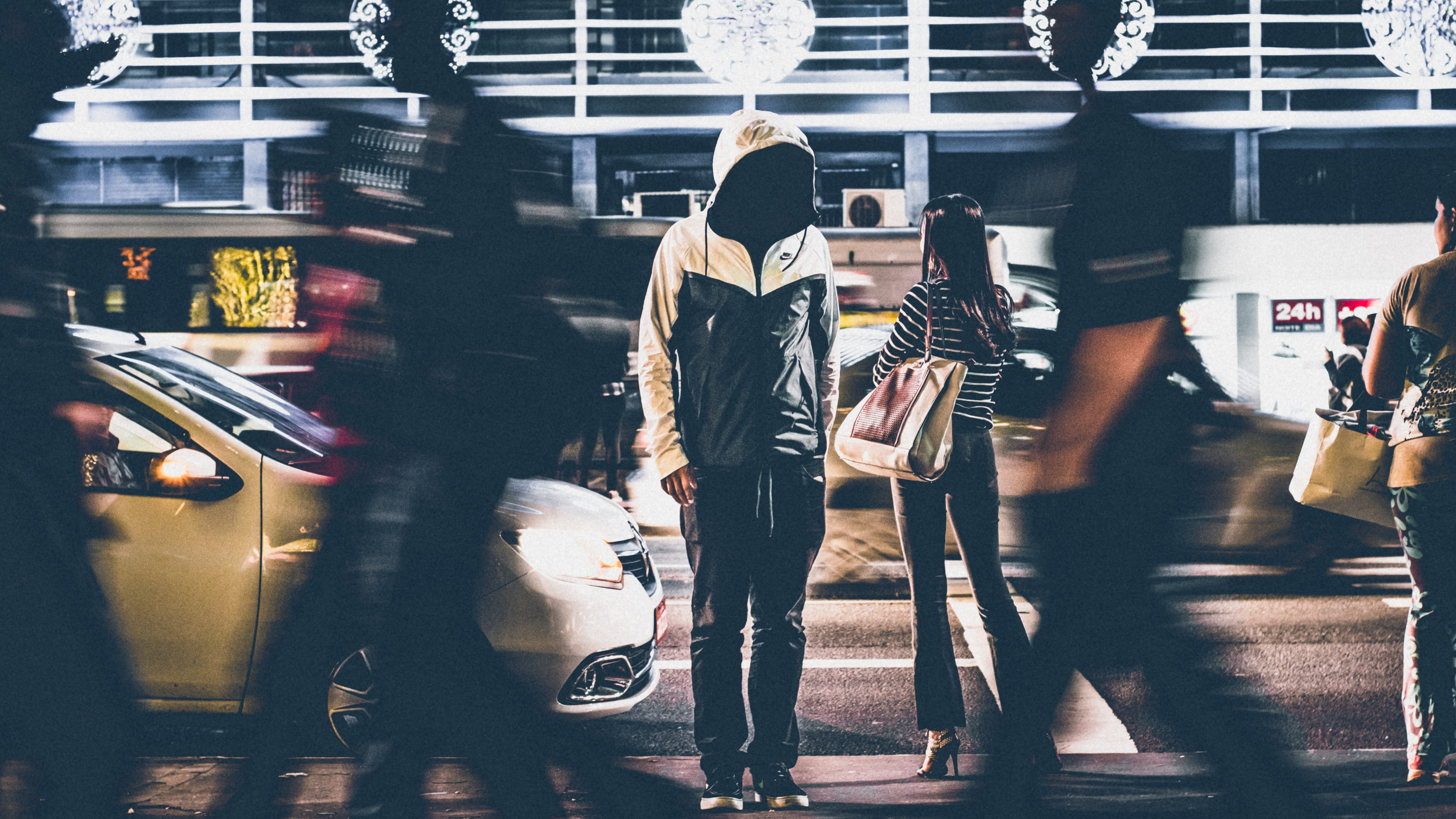 fashion, black, highway, public transportation, architecture, group of people, car, real people, men, motor vehicle, city, pedestrian, hypebeast, lifestyles, HD Wallpaper
