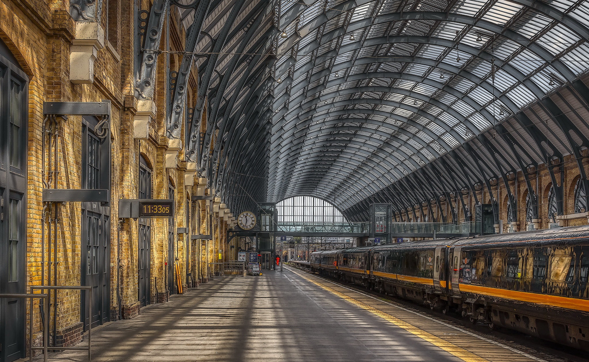 Kings Cross, 1080P, station, England, Camden, the city, HD Wallpaper