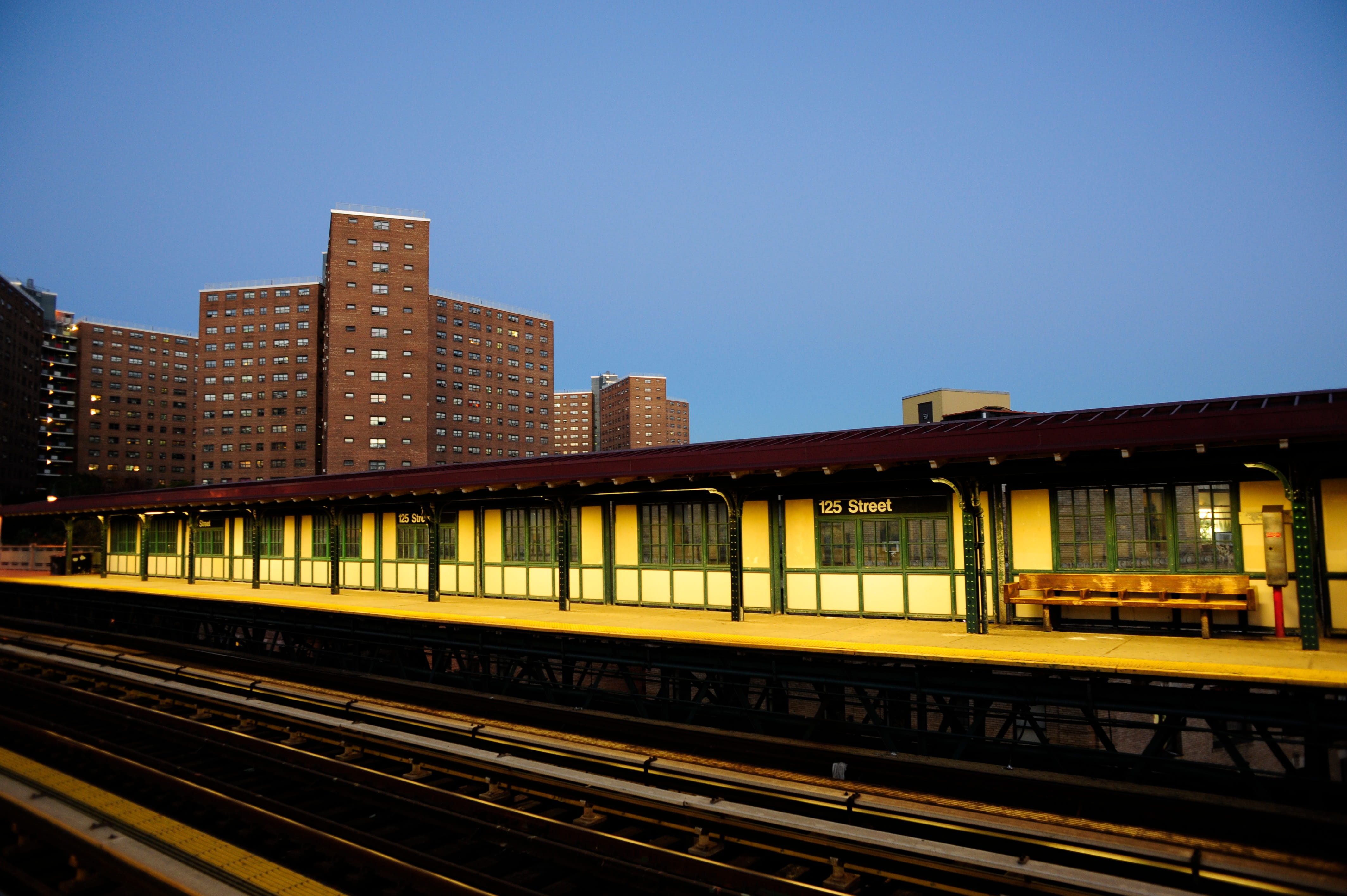 city, transport, rail transportation, residential area, railroad car, rolling stock, no people, night, office building exterior, architecture, mode of transportation, HD Wallpaper