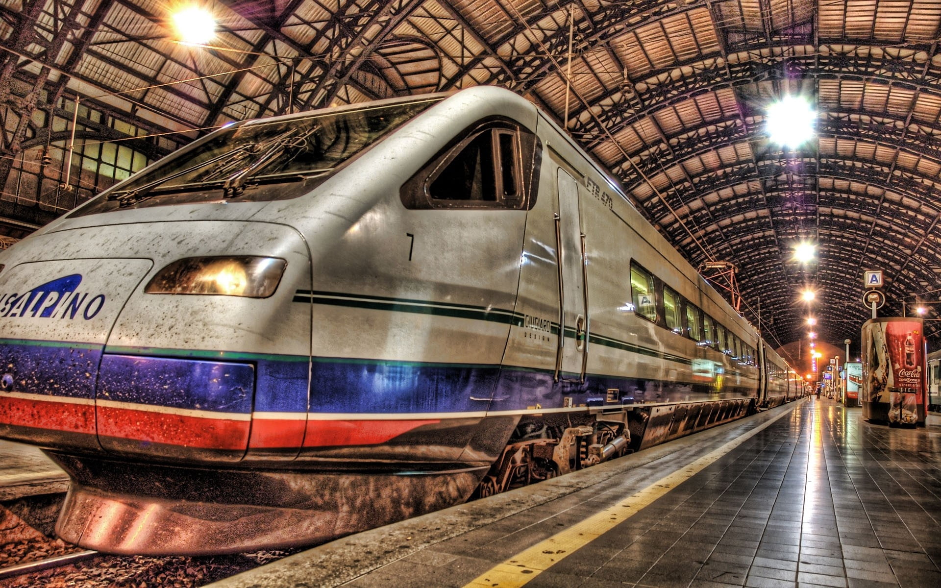 railroad Station Platform, gray, street, station, travel, subway, speed, urban Scene, lighting equipment, high Speed Train, built Structure, mode of transportation, HD Wallpaper